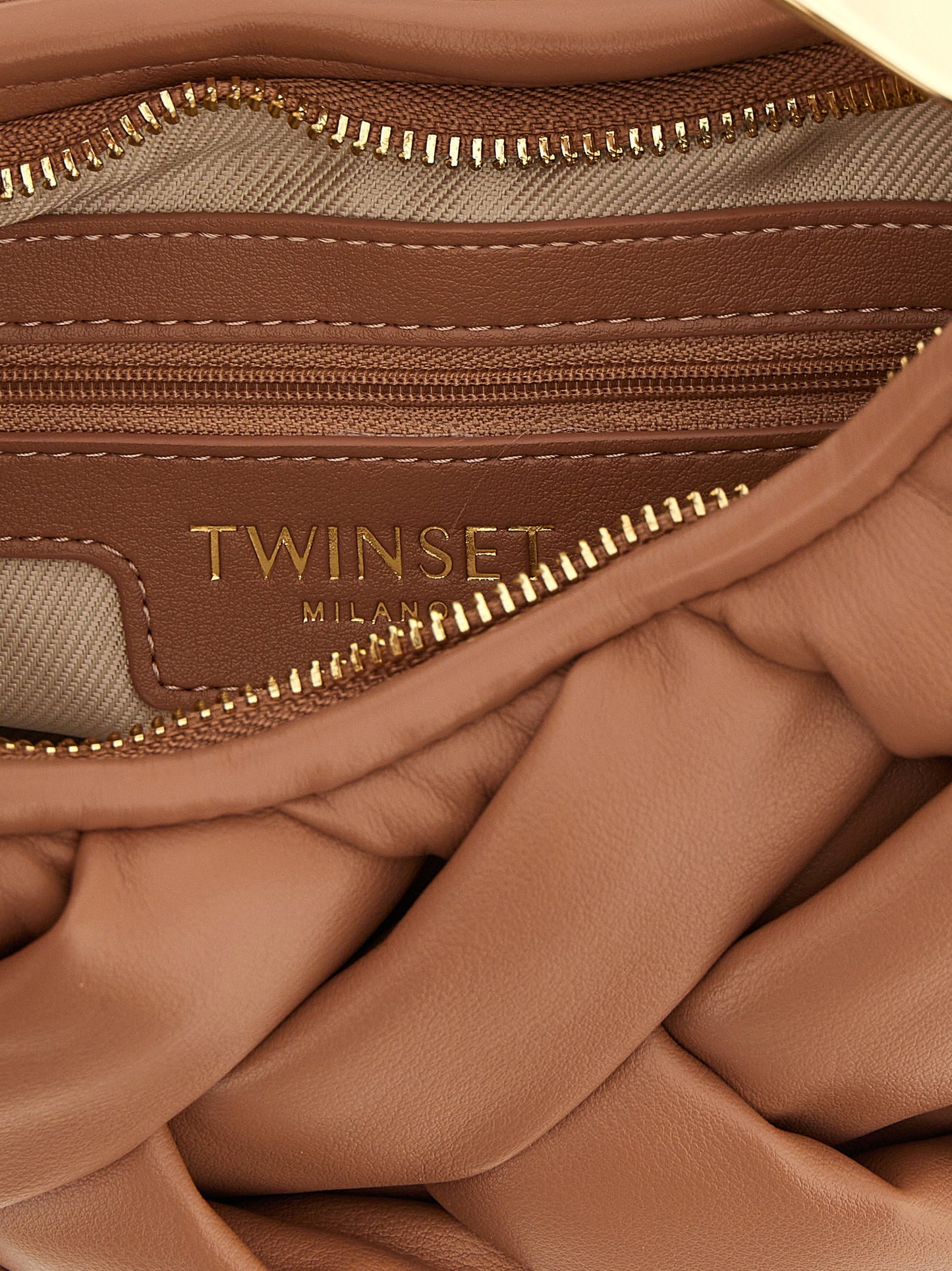 Twin Set Weaved Handbag