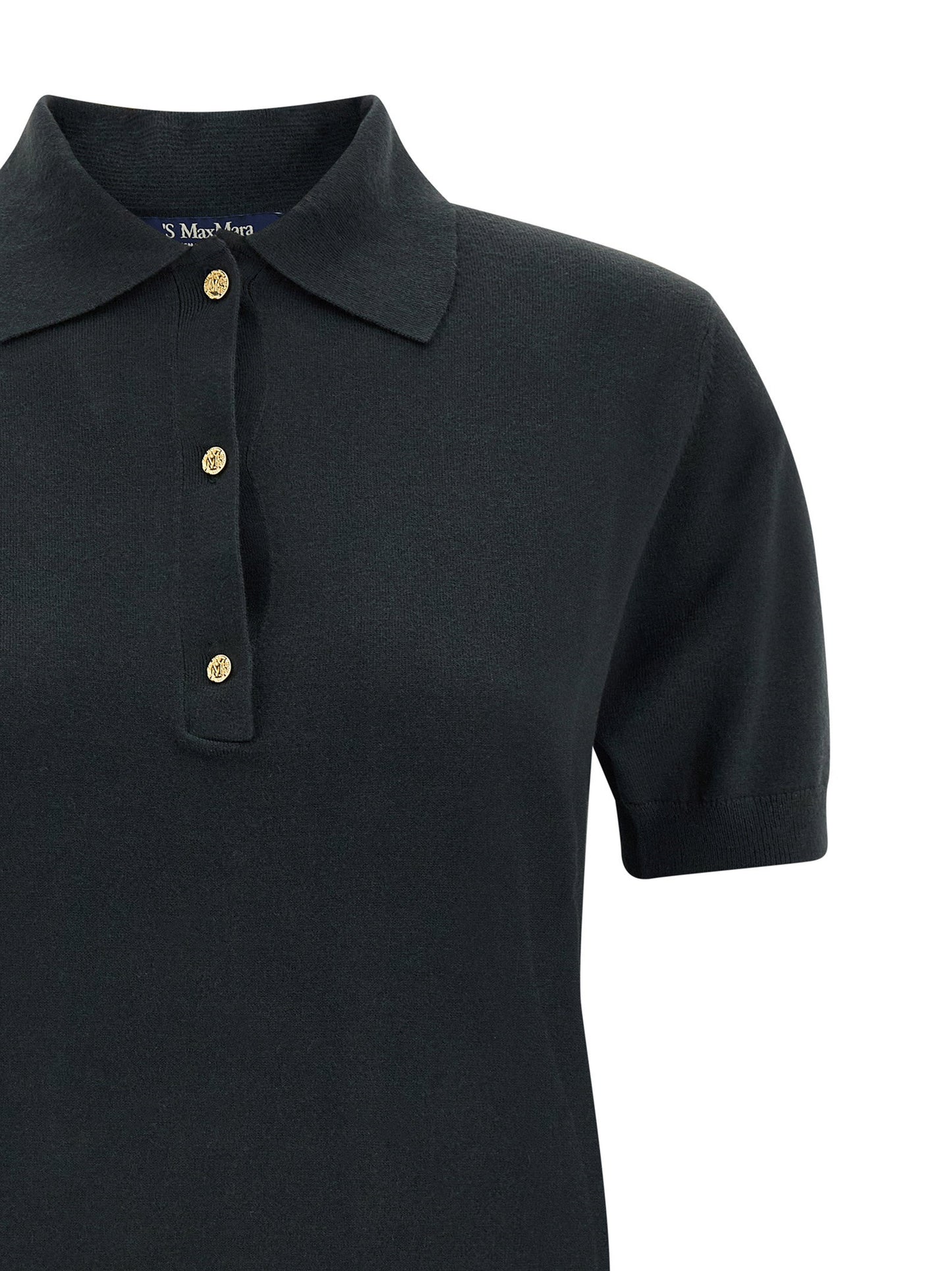 Max Mara 'S Pomposa Knit Polo Shirt
