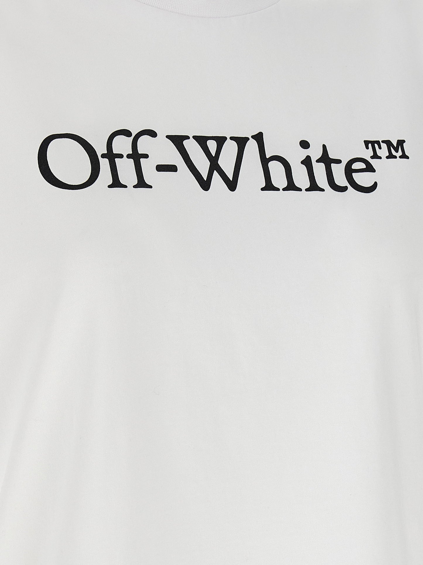 Off White Big Logo Bookish T-shirt