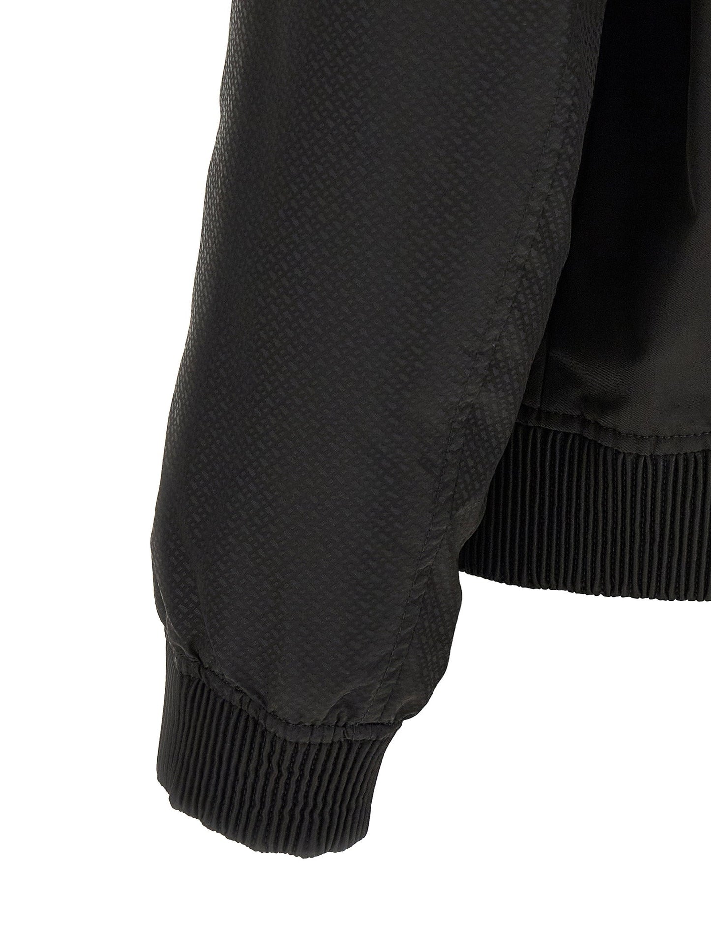 Hugo Boss Monogram Sleeve Bomber Jacket