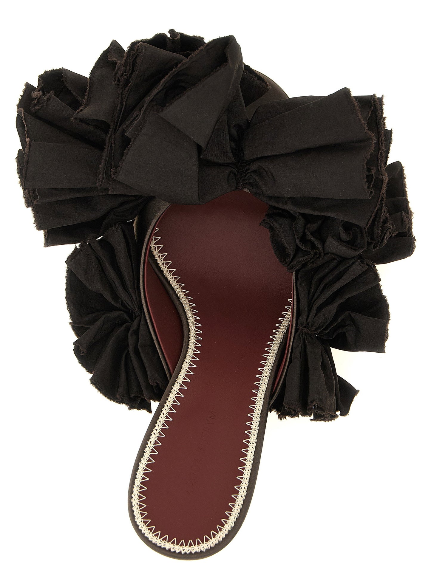 Magda Butrym Mule Flowers Taffeta