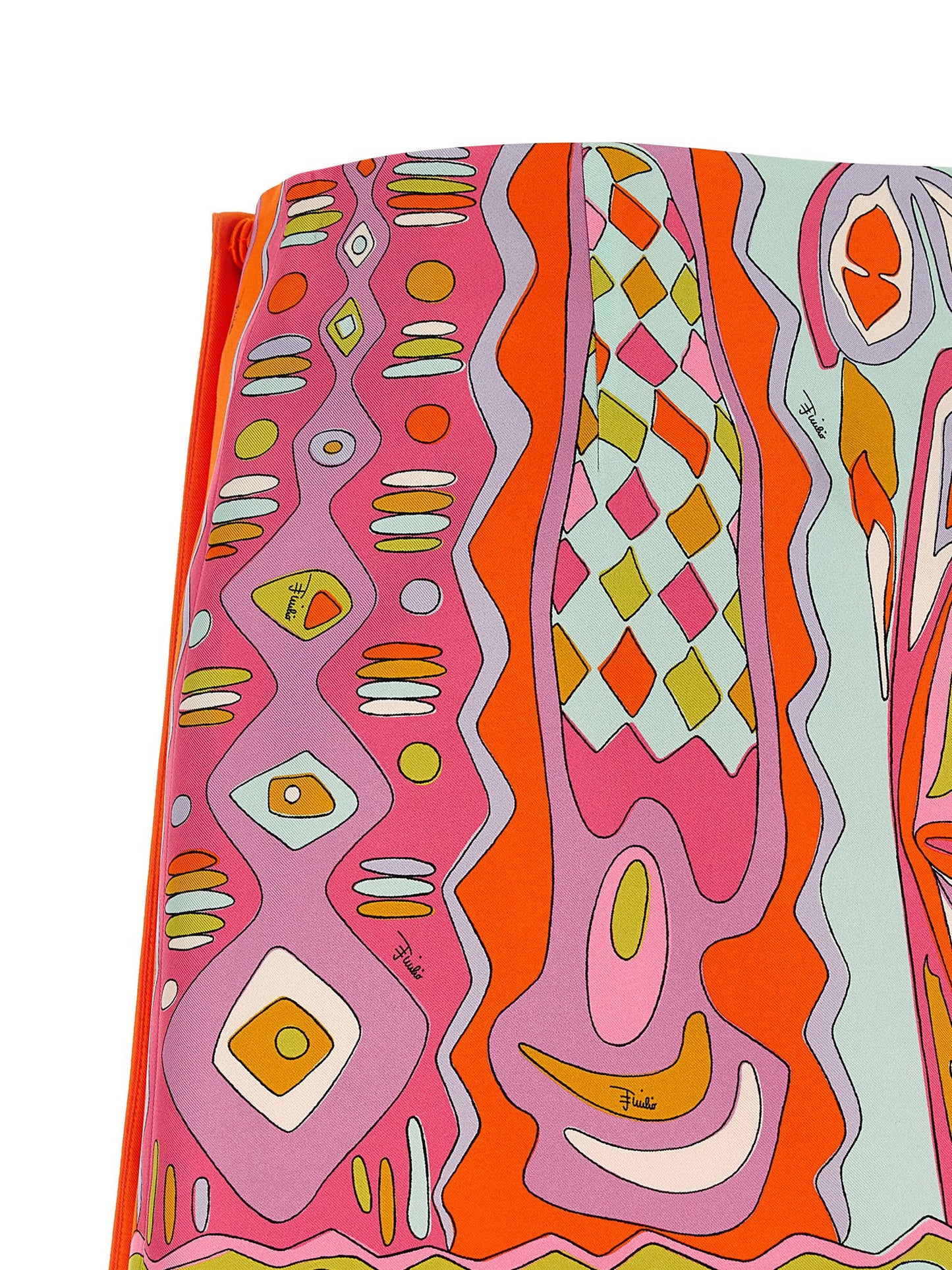 Emilio Pucci Angoli Print Twill Skirt