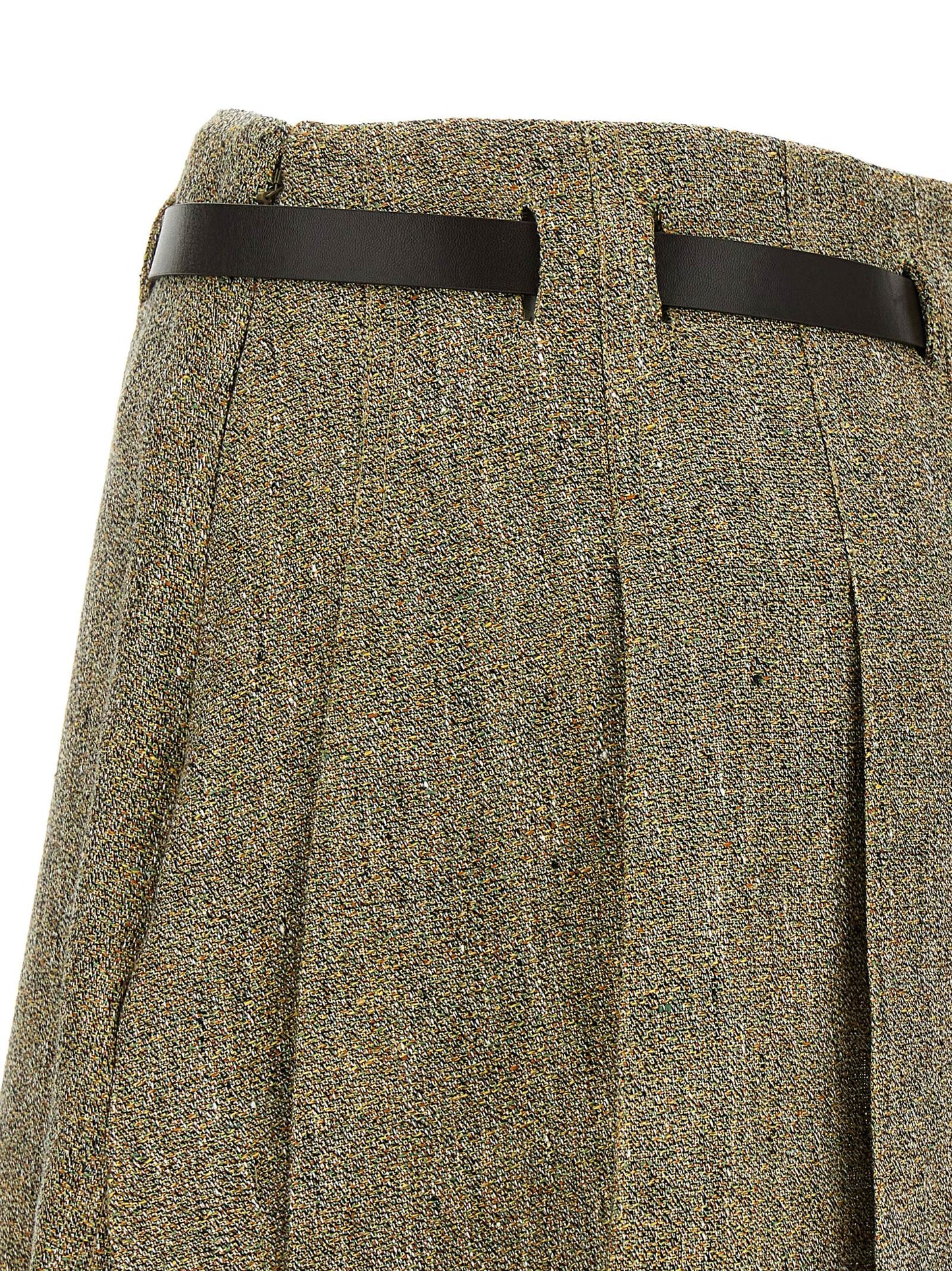 Ferragamo Gancini Belt Skirt