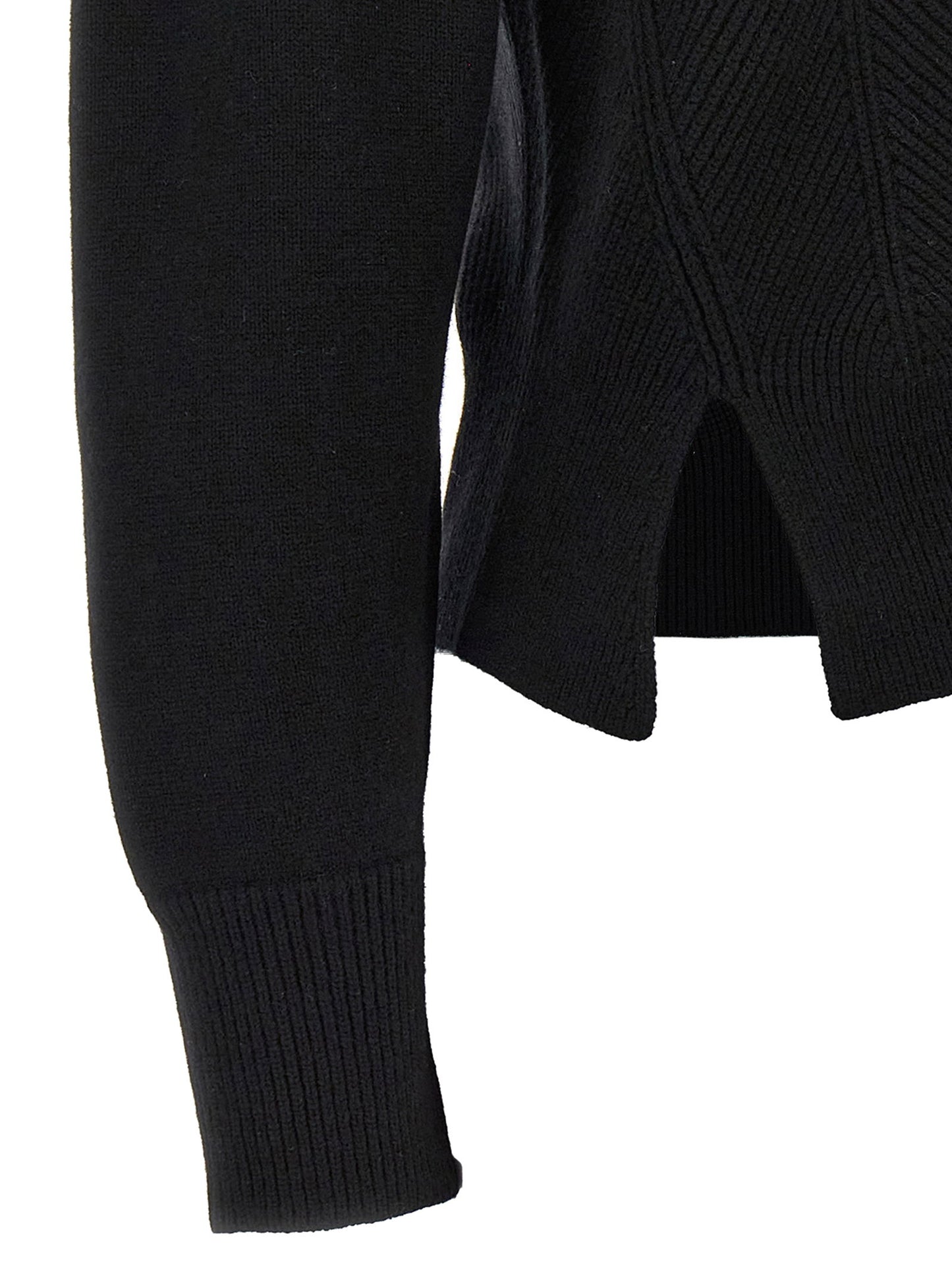 Alexander McQueen Chevron Corset Sweater