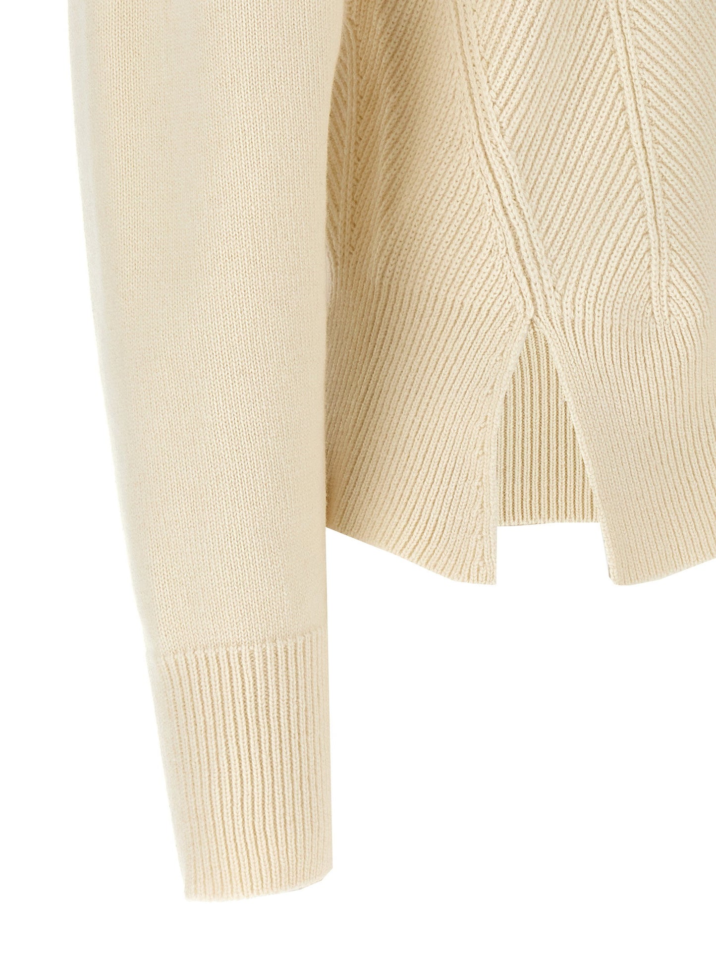 Alexander McQueen Chevron Corset Sweater