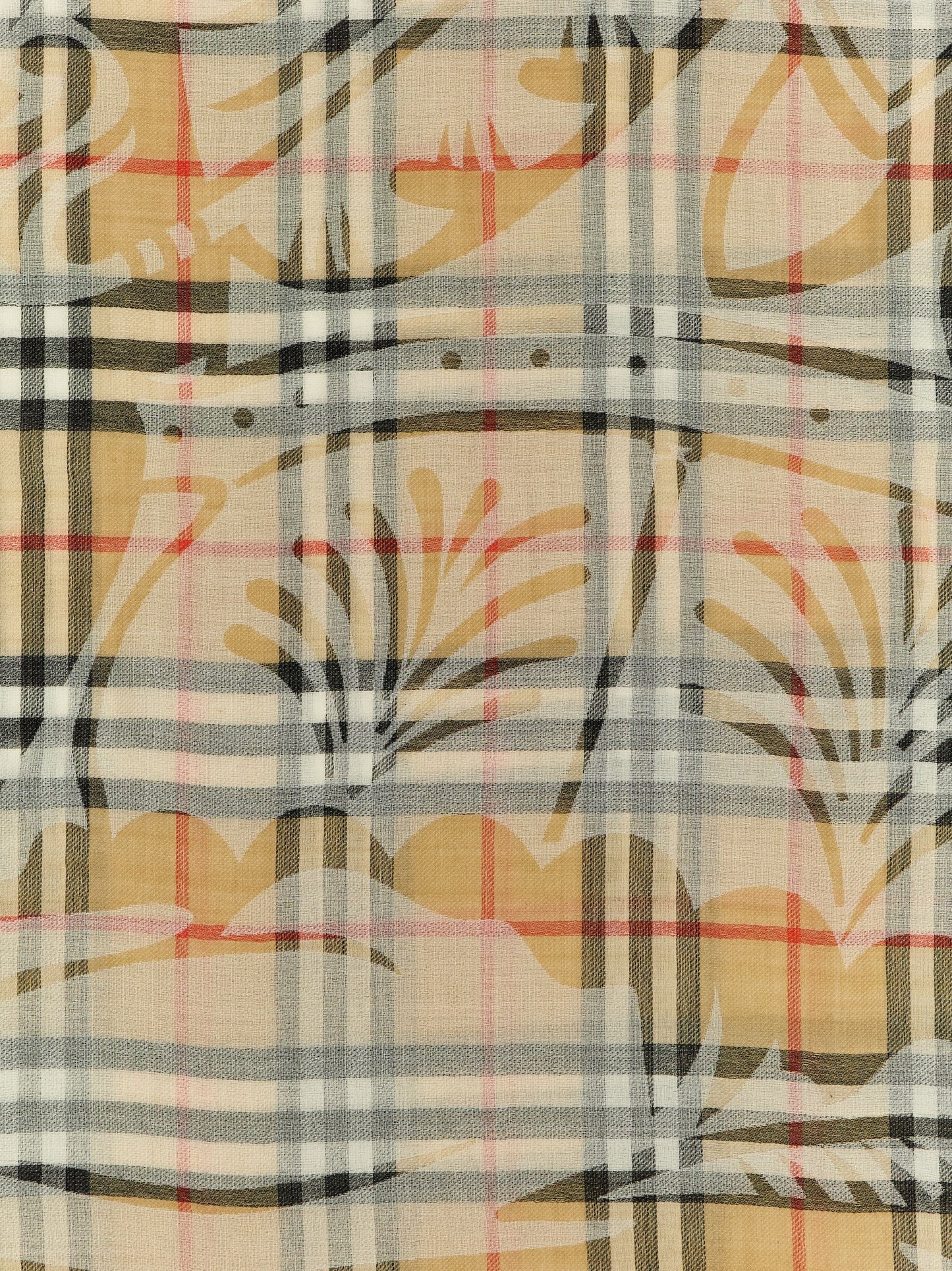 Burberry Equestrian Knight Design Scarf