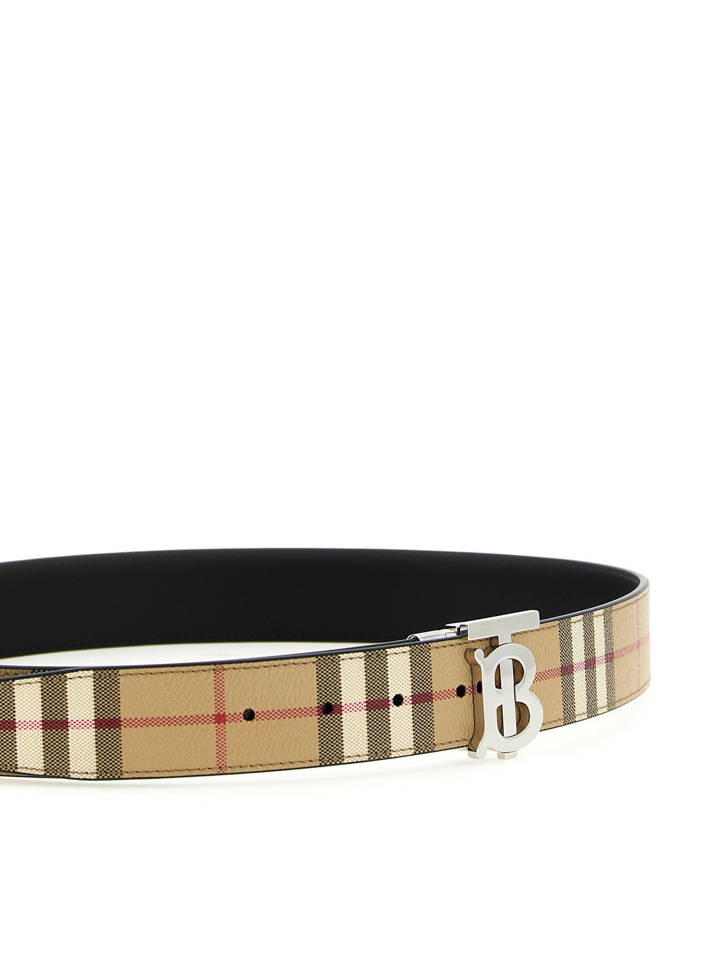 Burberry Logo Buckle Reversible Belt