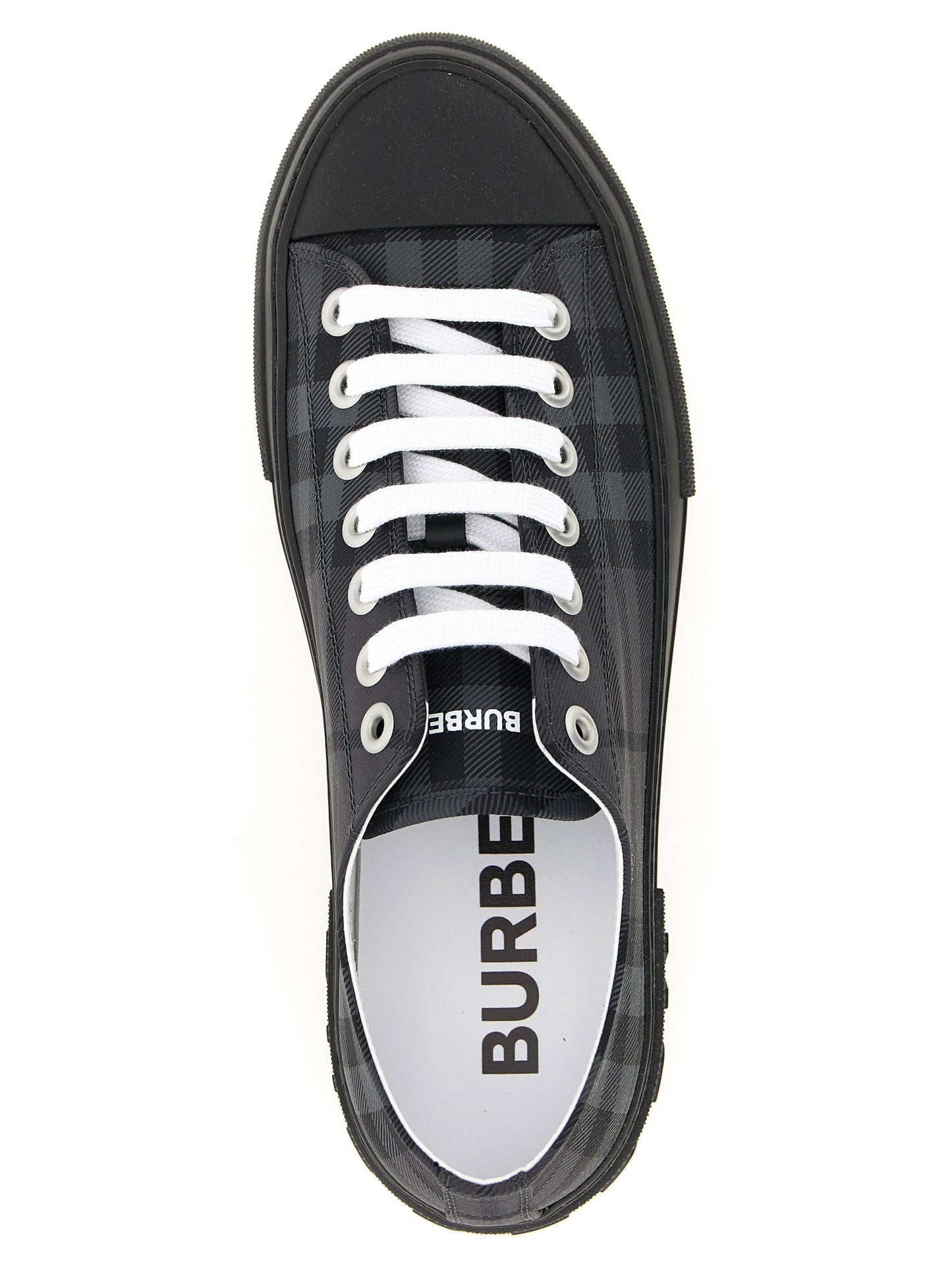 Burberry Check Print Sneakers