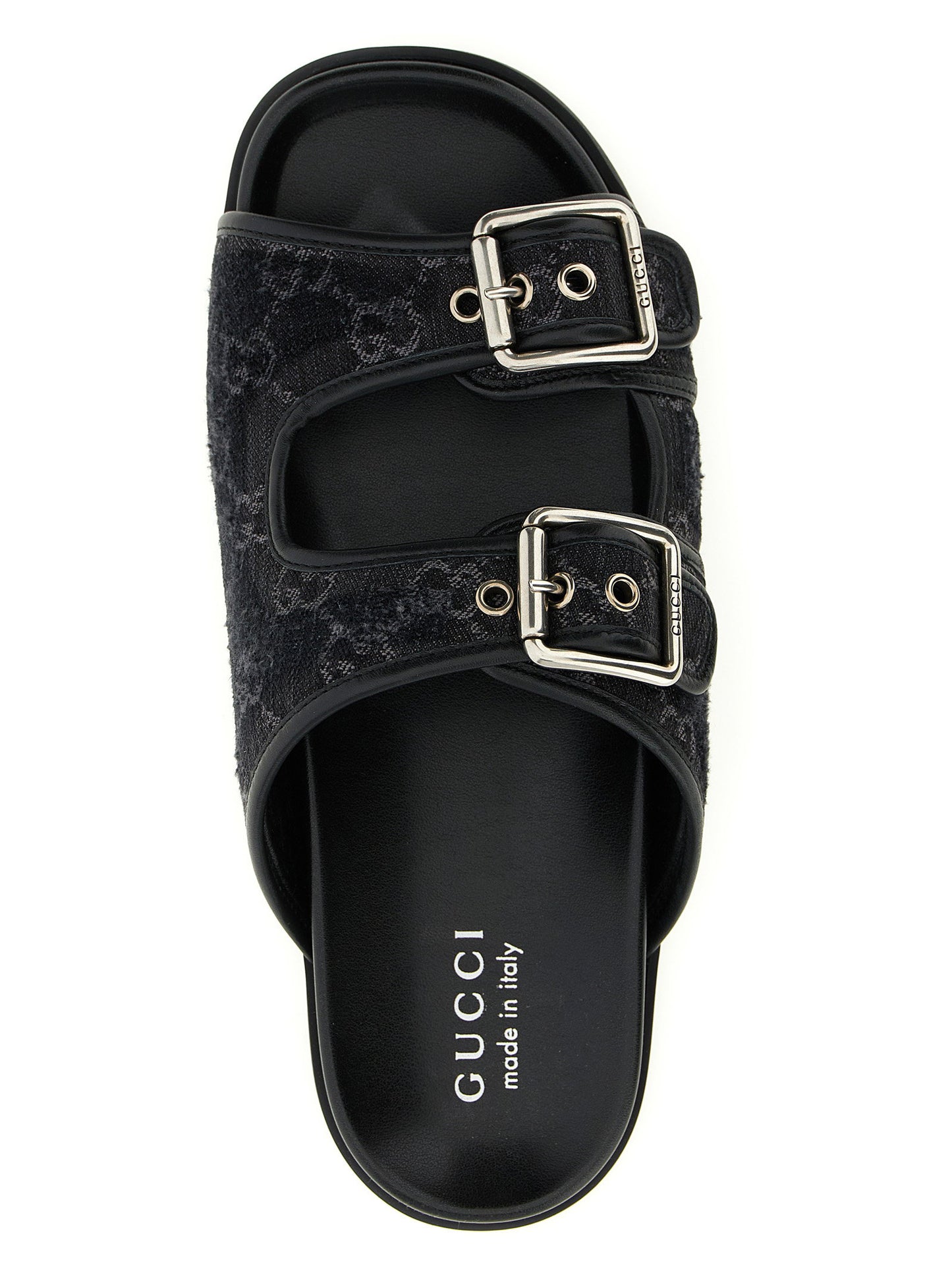 Gucci Gg Denim Slides