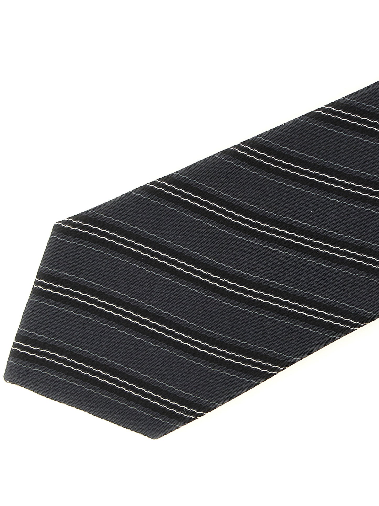 Saint Laurent Striped Tie