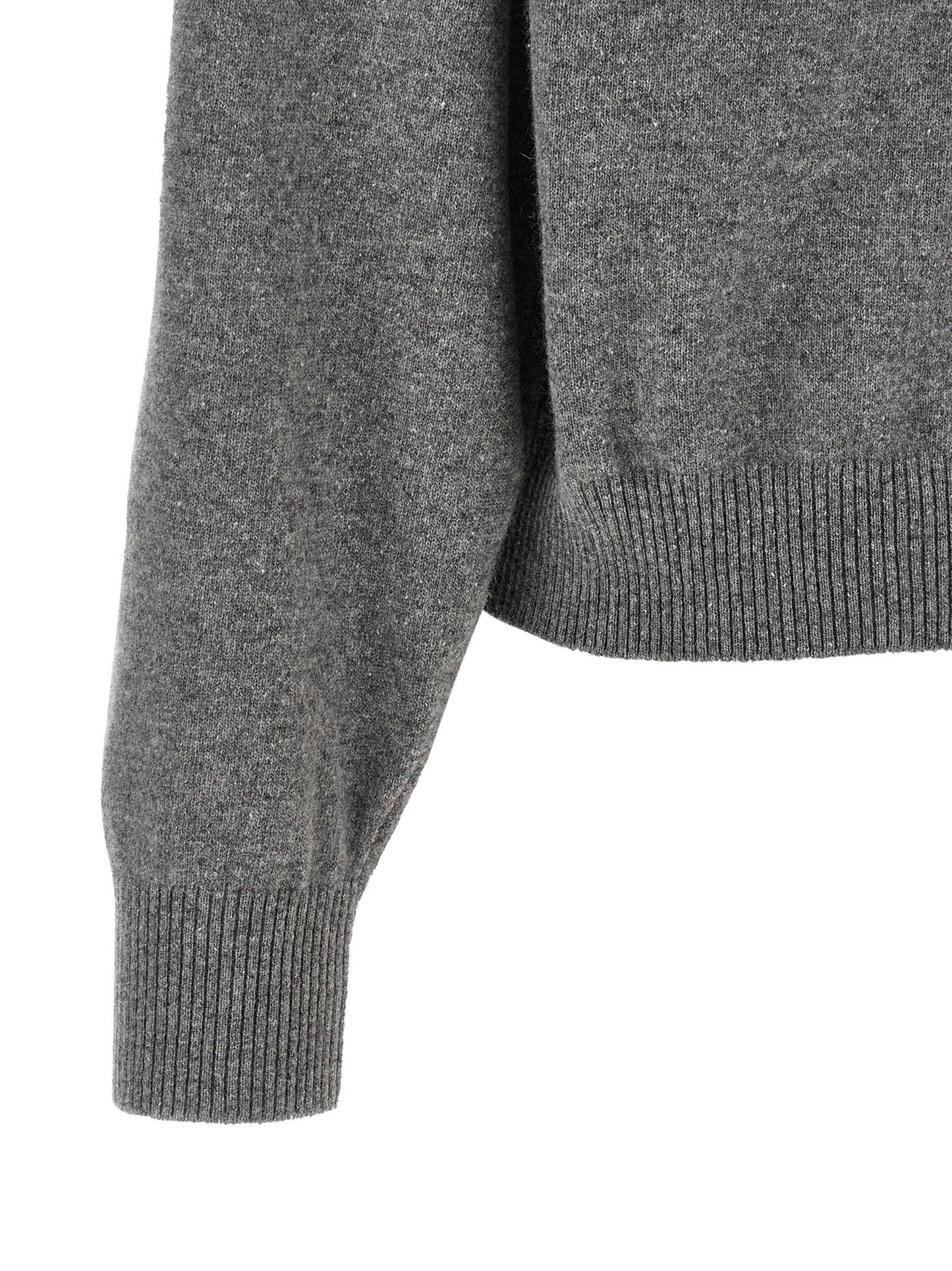Alberta Ferretti Embroidered Flower Sweater