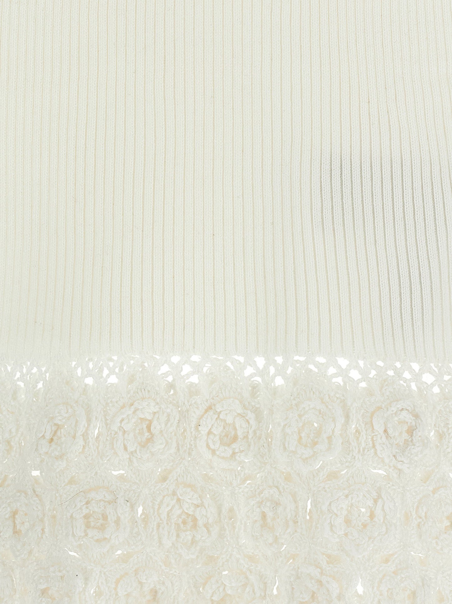 Ganni Cotton Crochet Vest