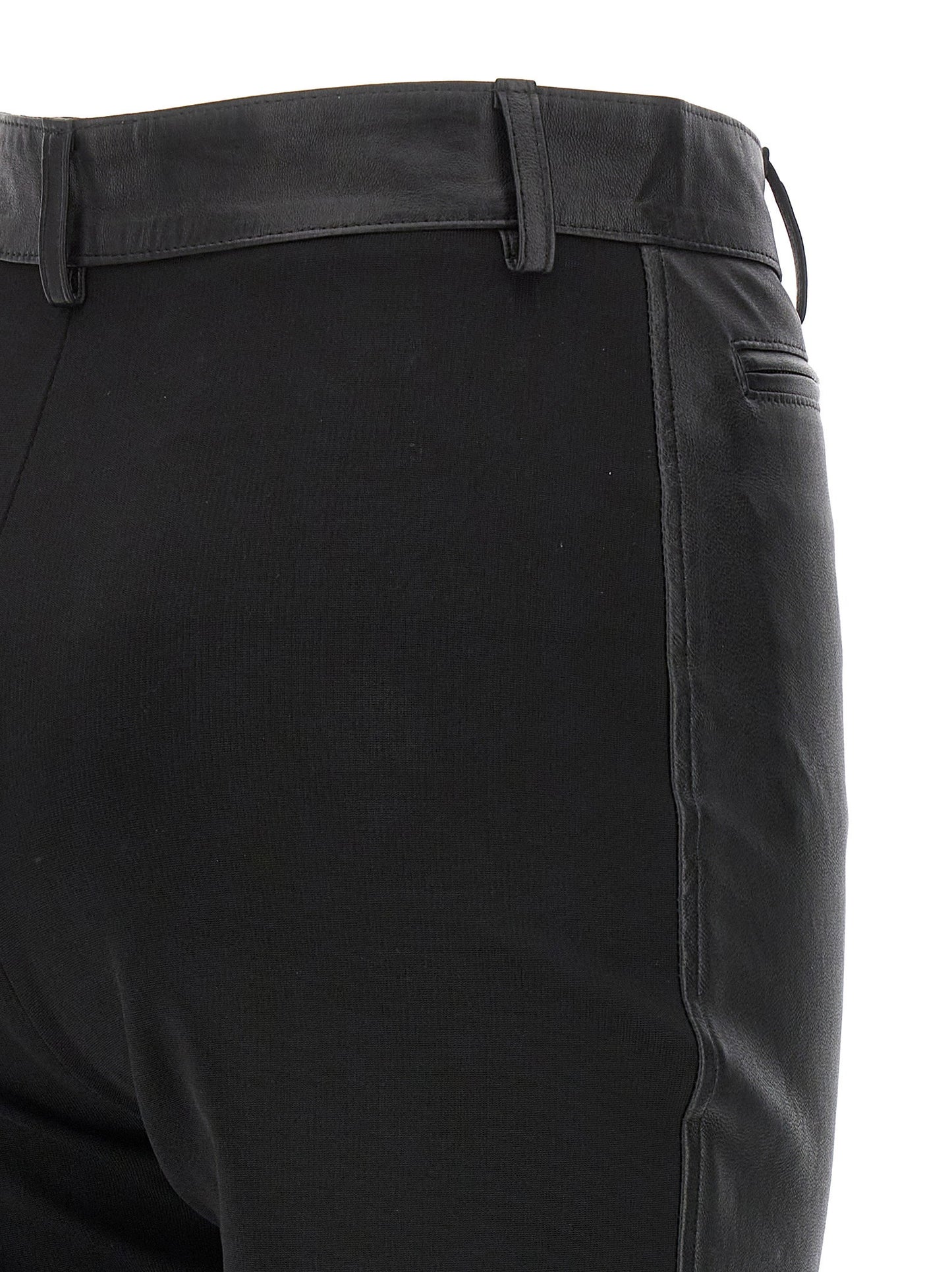 David Koma Napa Leather Leggings