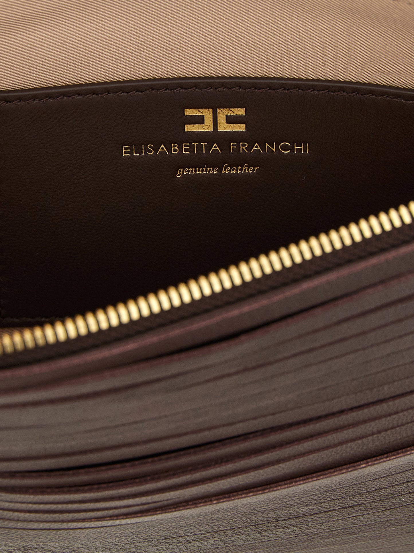 Elisabetta Franchi Fringed Clutch