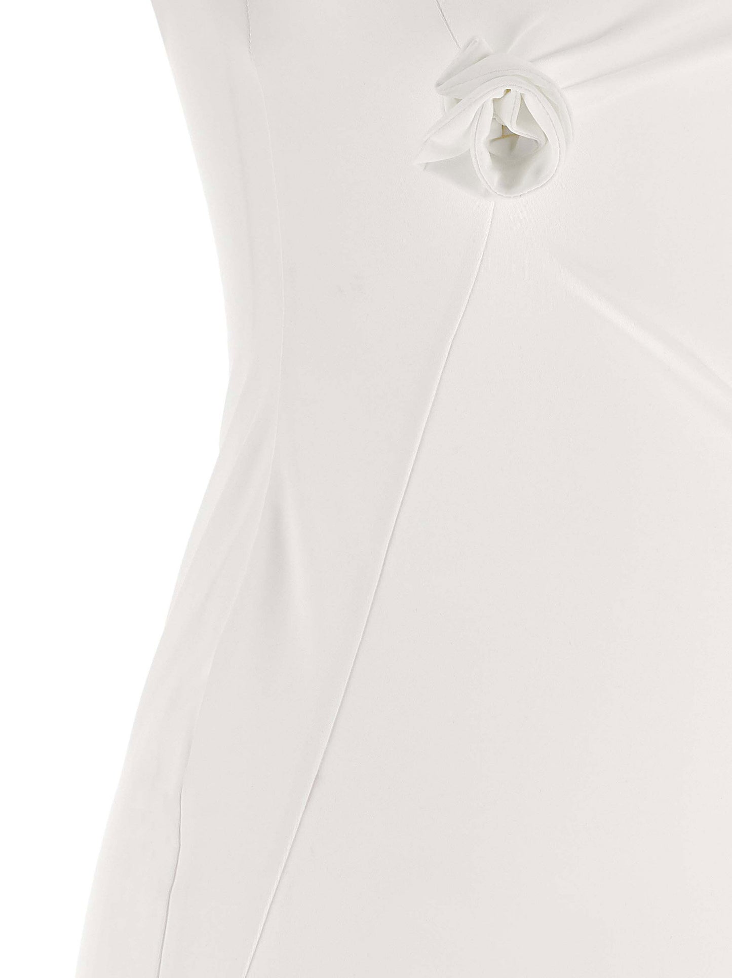 Coperni Asymmetric Flower Dress