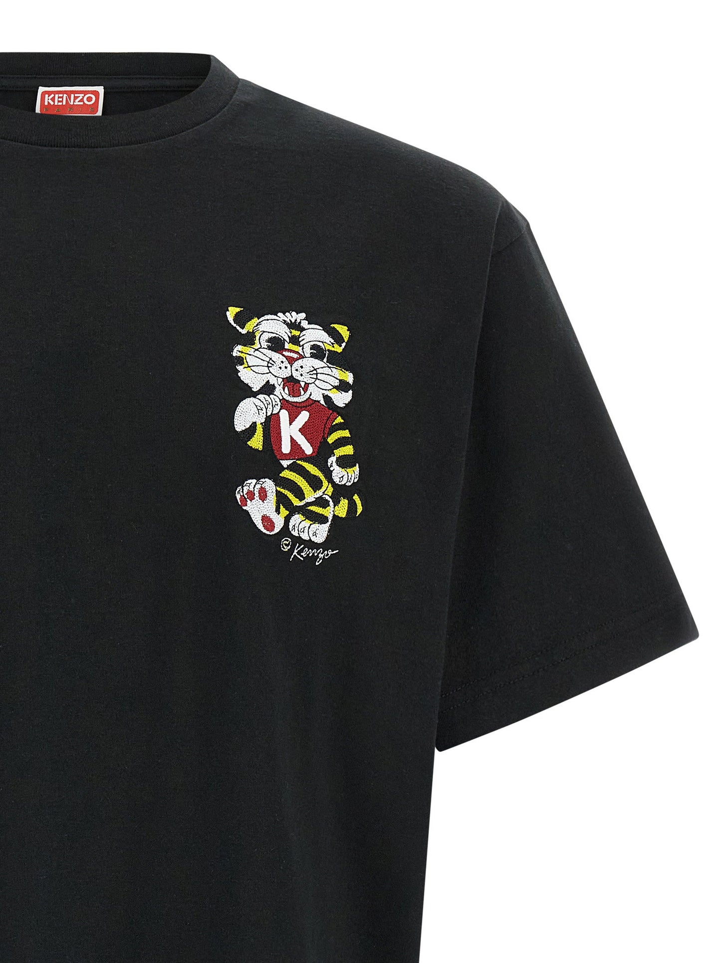 Kenzo Wild Tiger Embroidered T-shirt