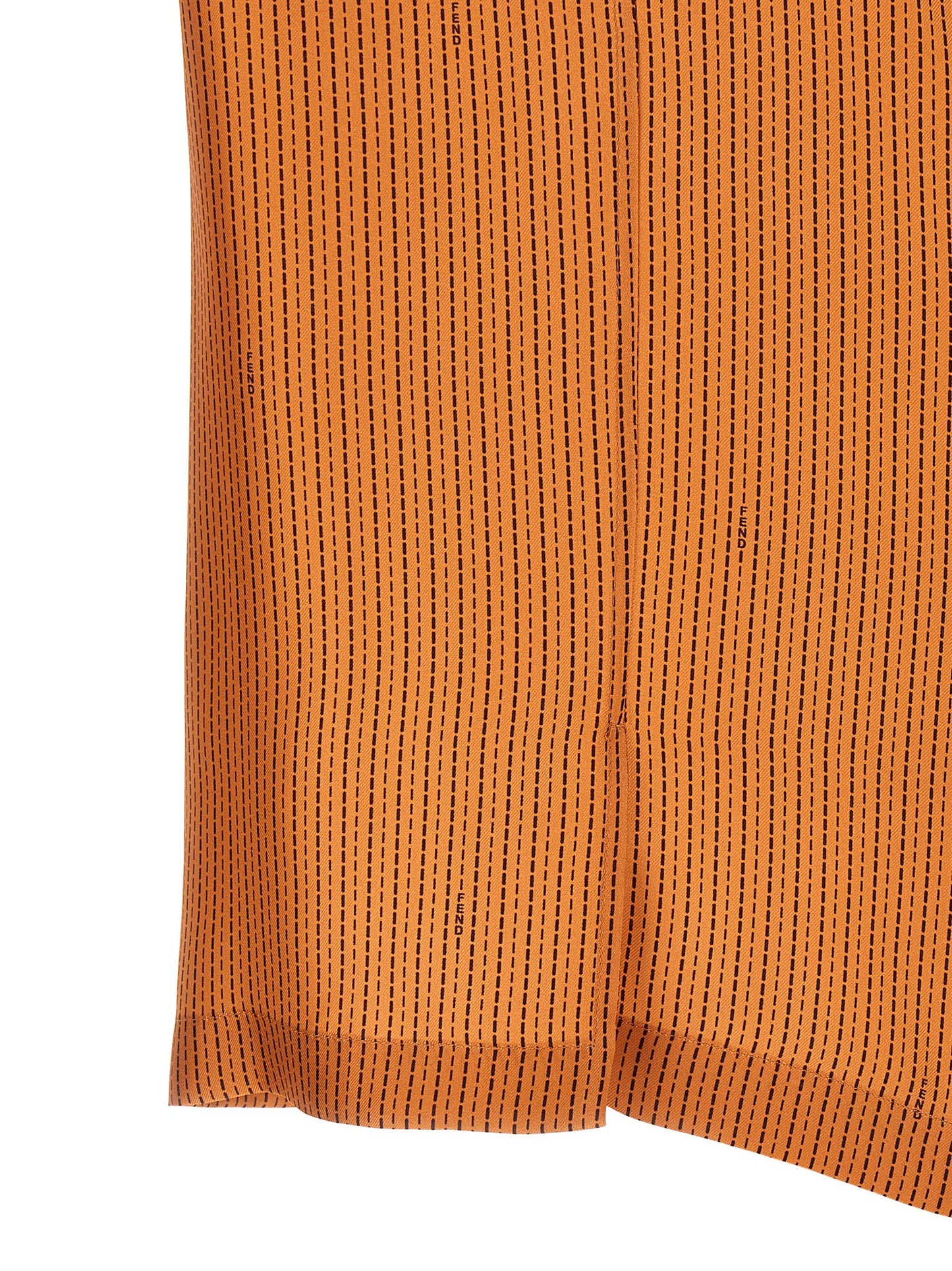 Fendi Selleria Stitching Silk Shirt