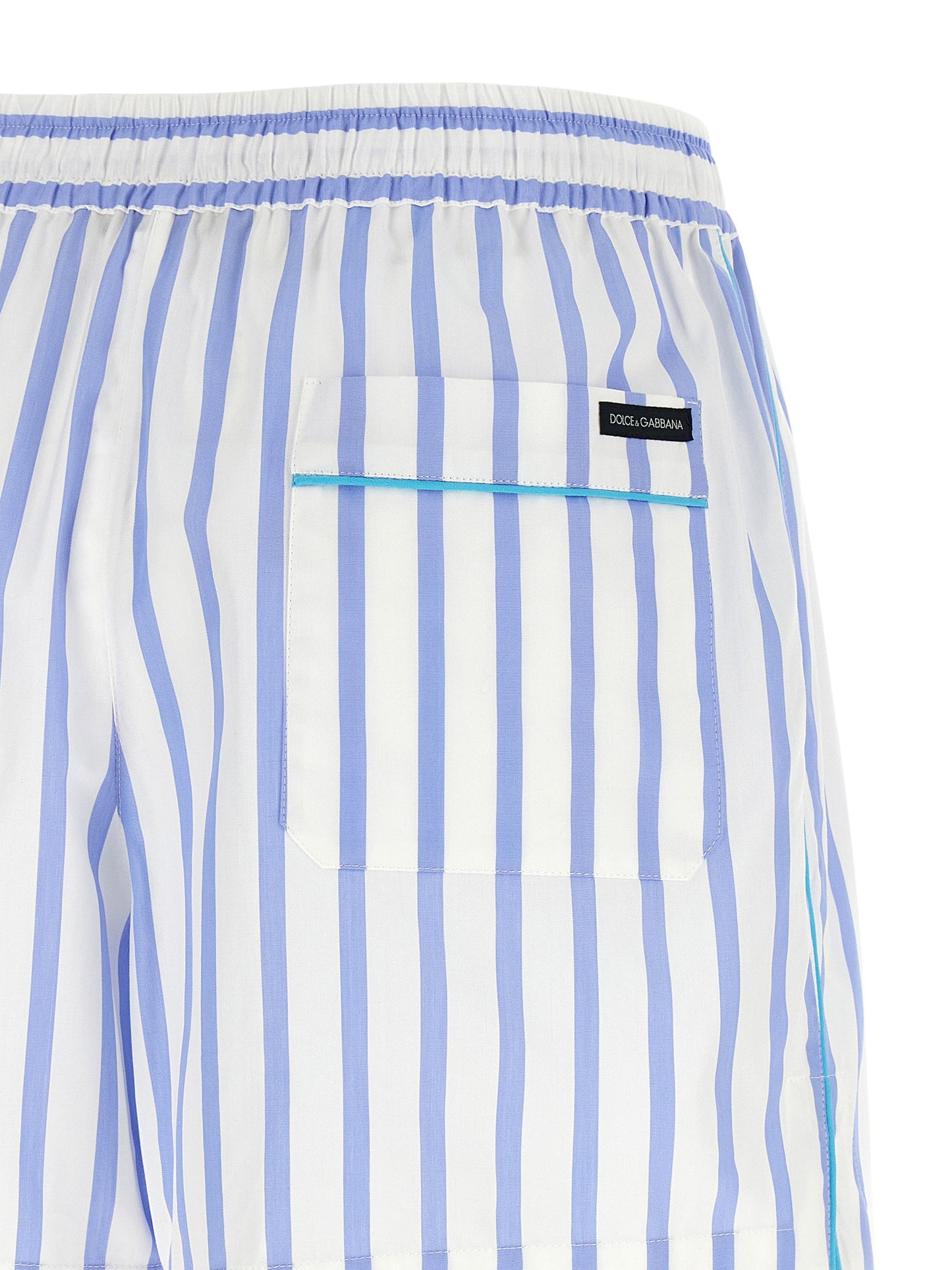 Dolce & Gabbana Striped Bermuda Shorts