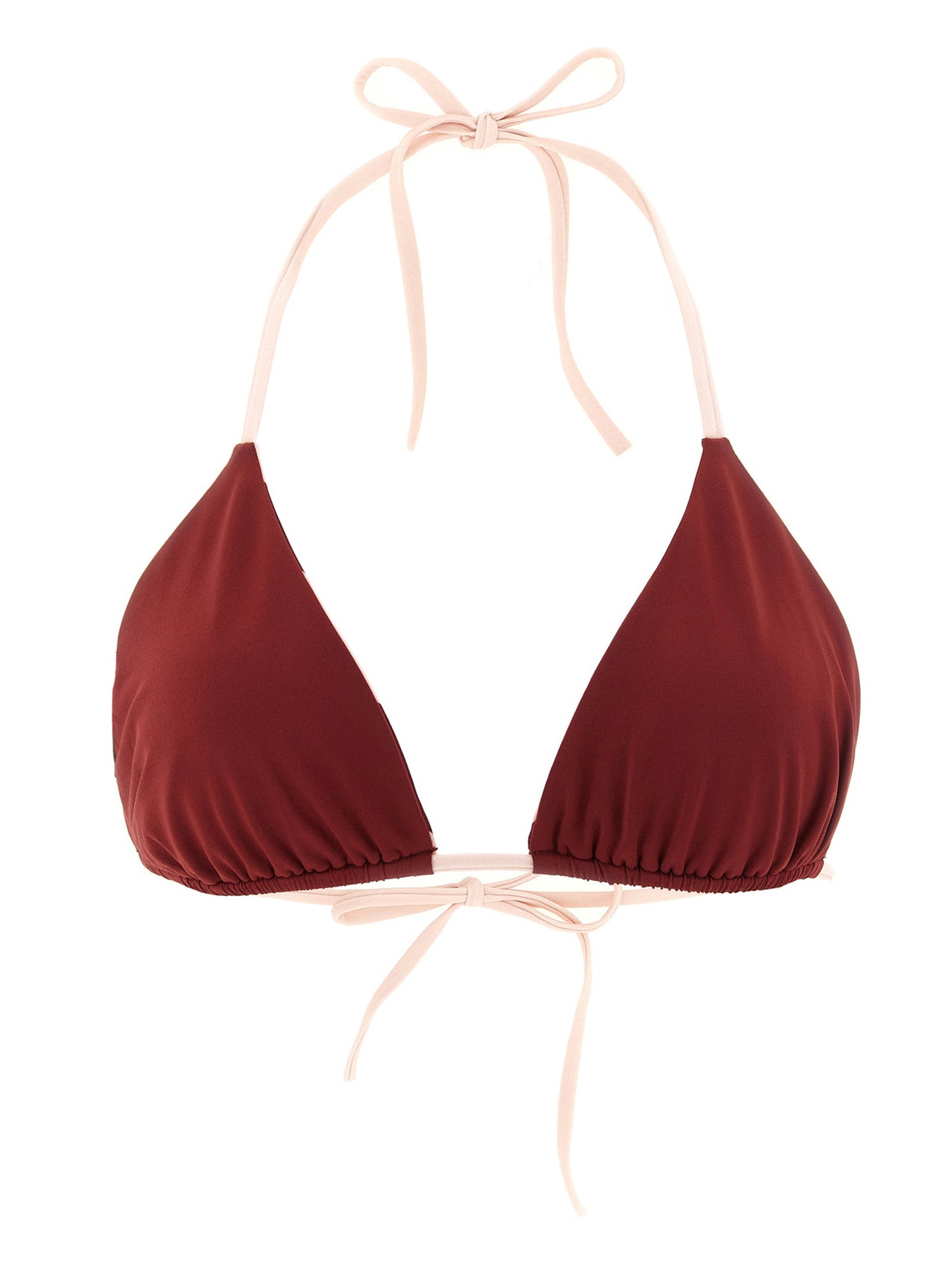 Fendi Pequin Reversible Bikini Top