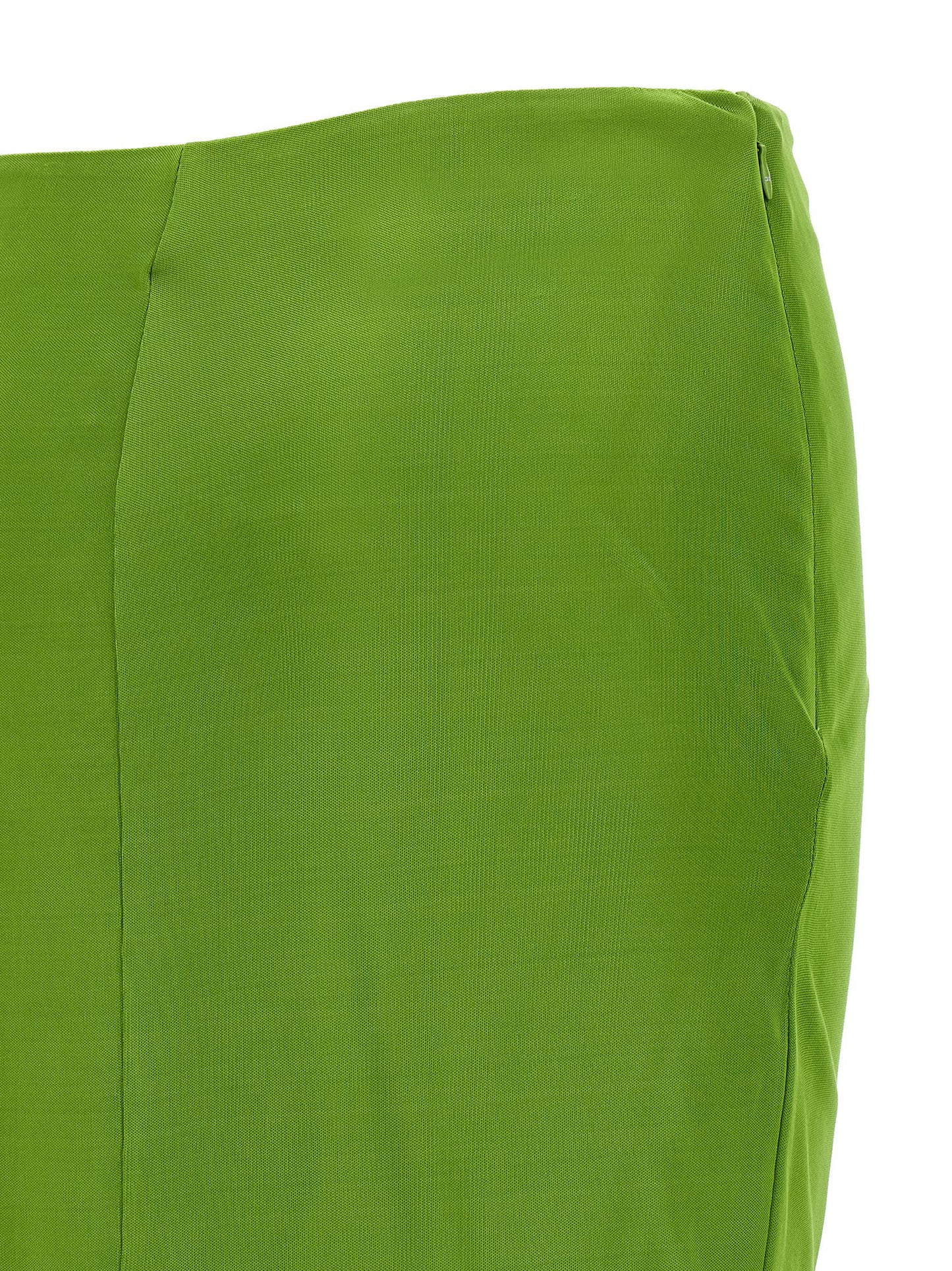 Elisabetta Franchi Shiny Viscose Skirt