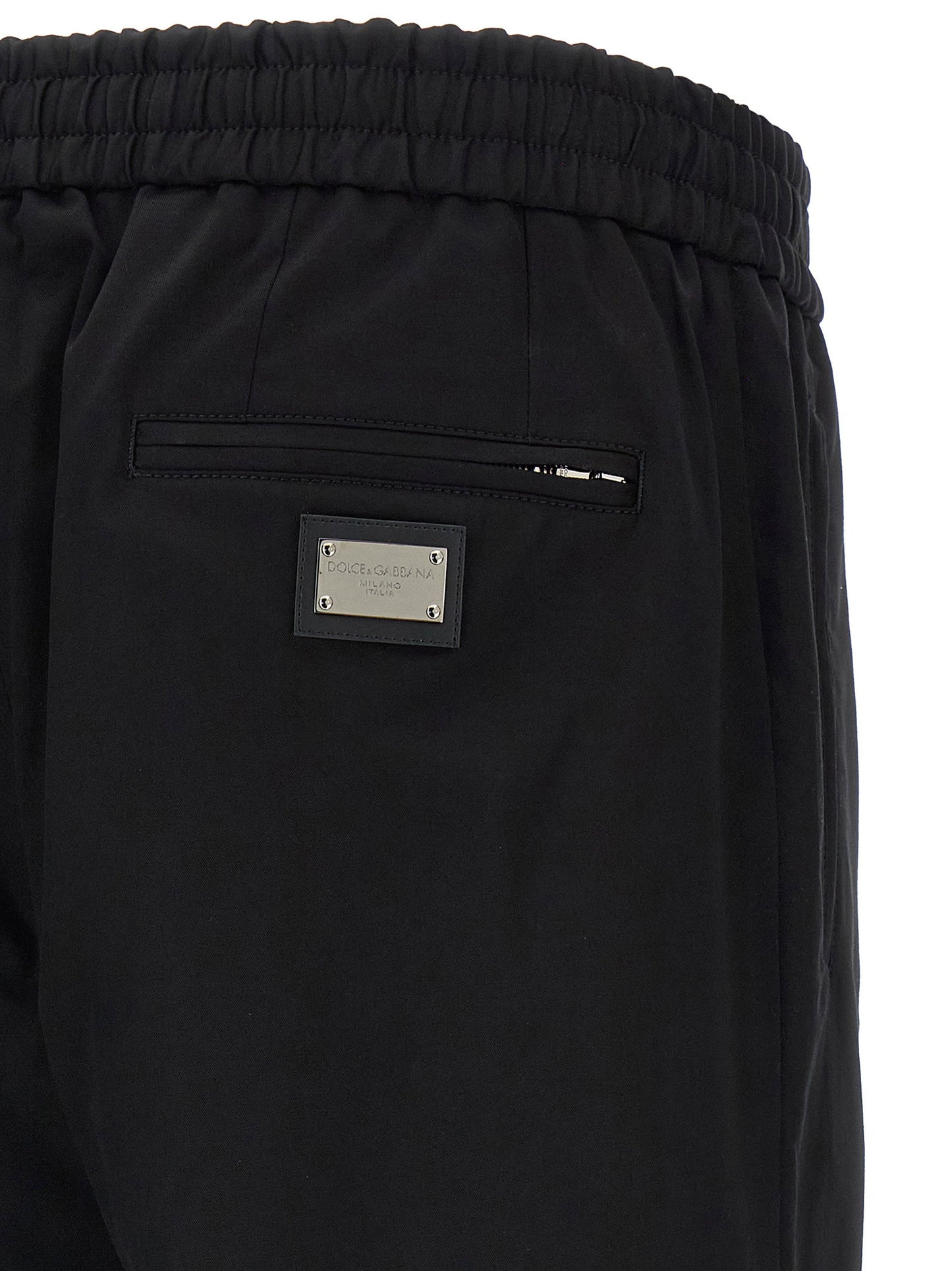 Dolce & Gabbana Logo Plaque Pants