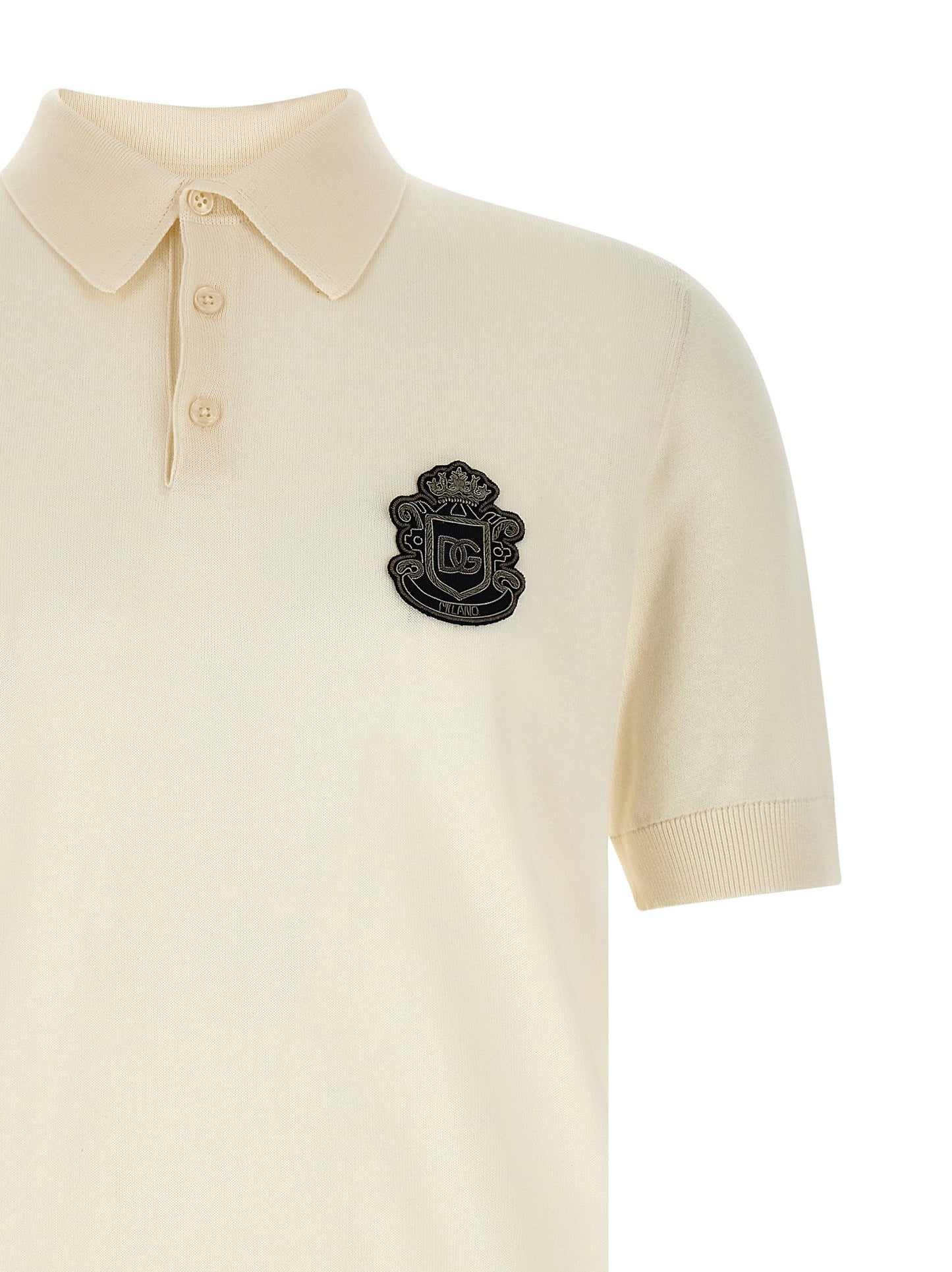 Dolce & Gabbana Dg Patch Polo Shirt