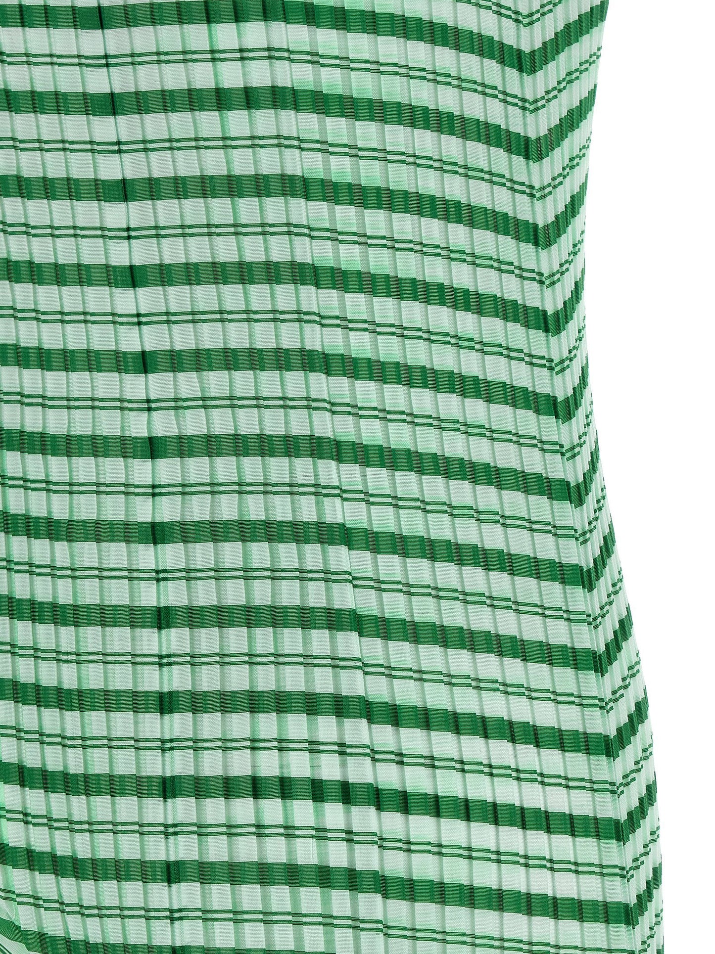 Issey Miyake Generic Stripes (machine Pleats) Dress