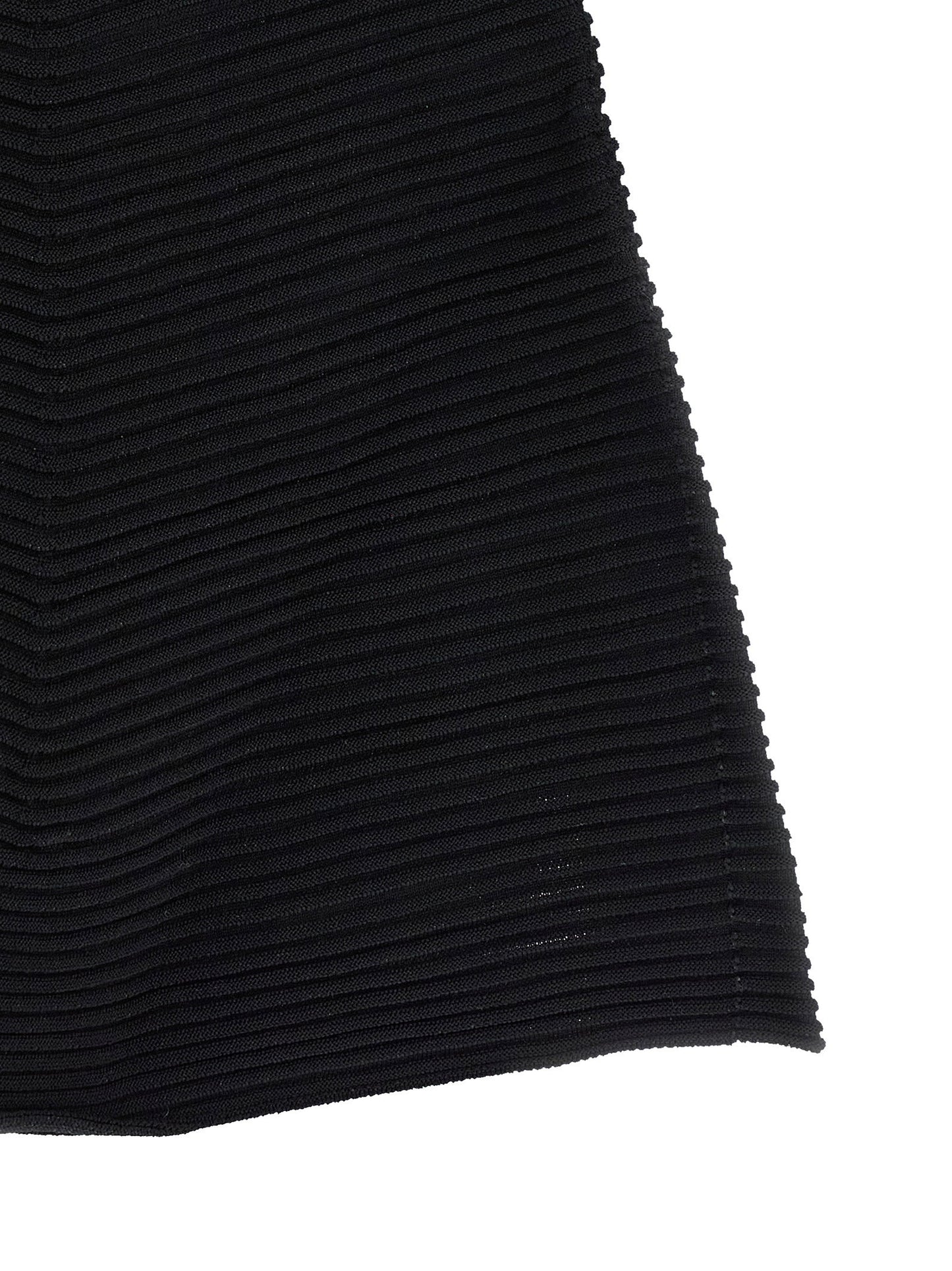 Issey Miyake Corrugated Knit Dress
