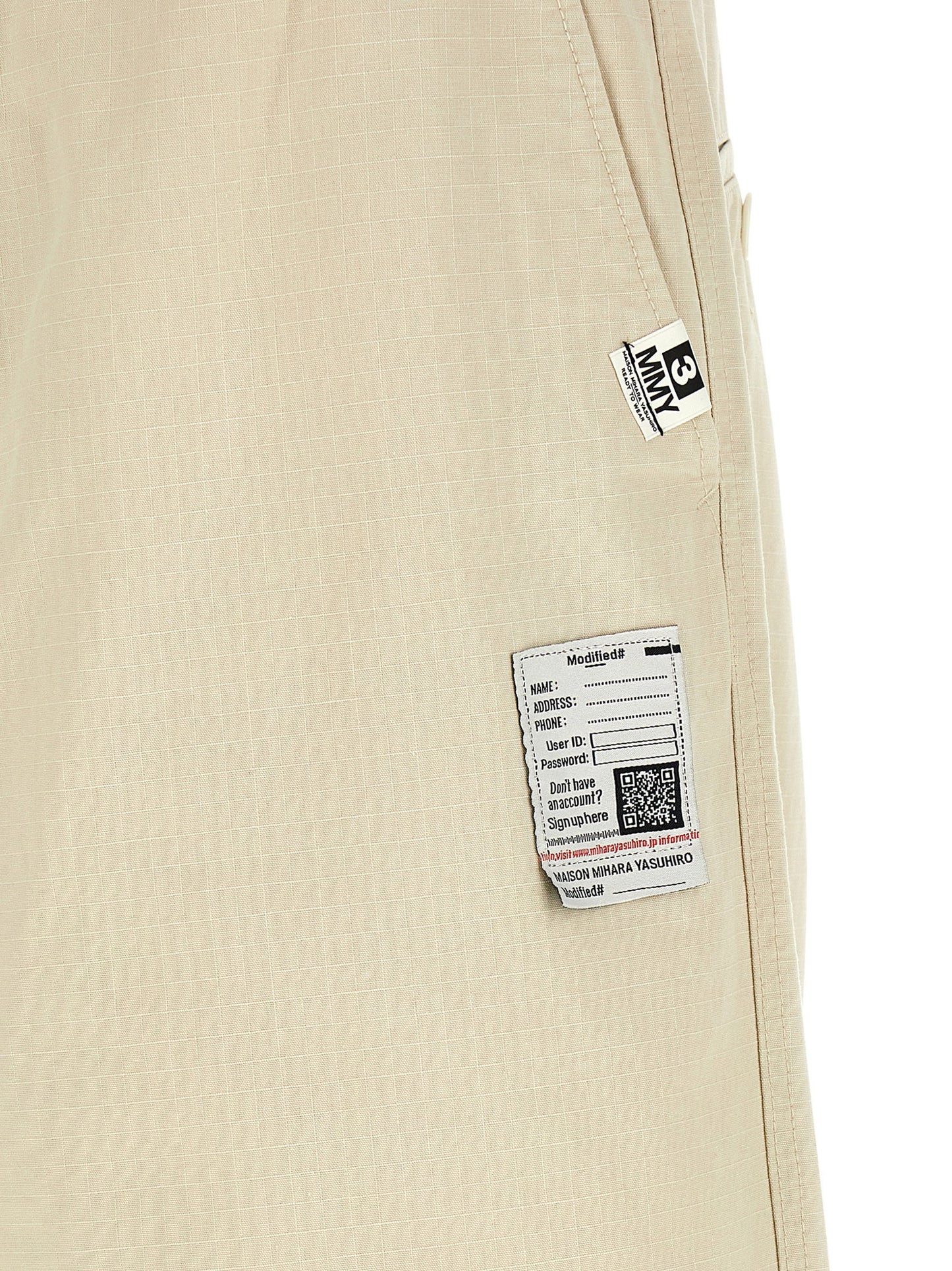 Maison Mihara Yasuhiro Ripstop Parachute Pants
