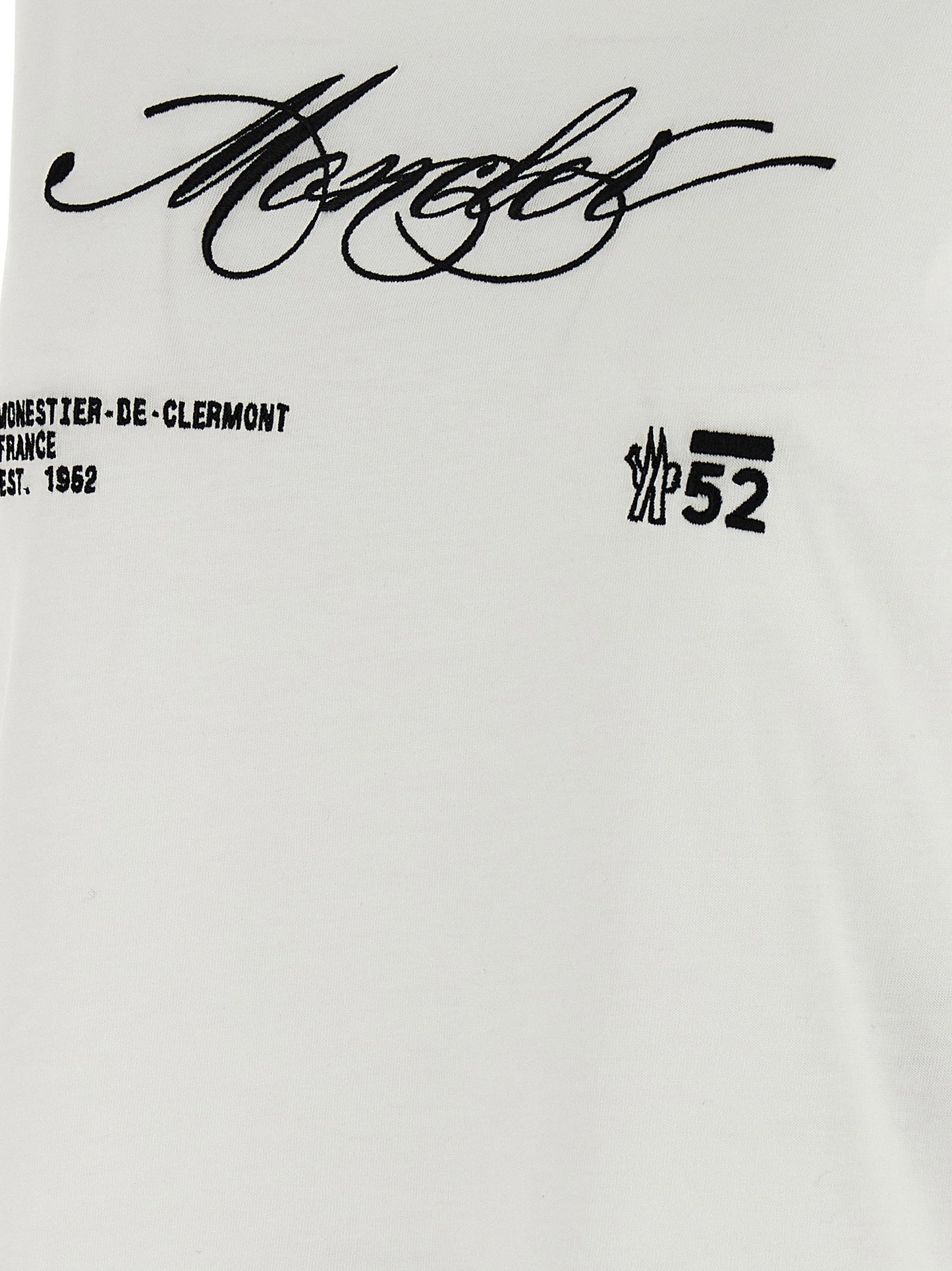 Moncler Embroidery T-shirt