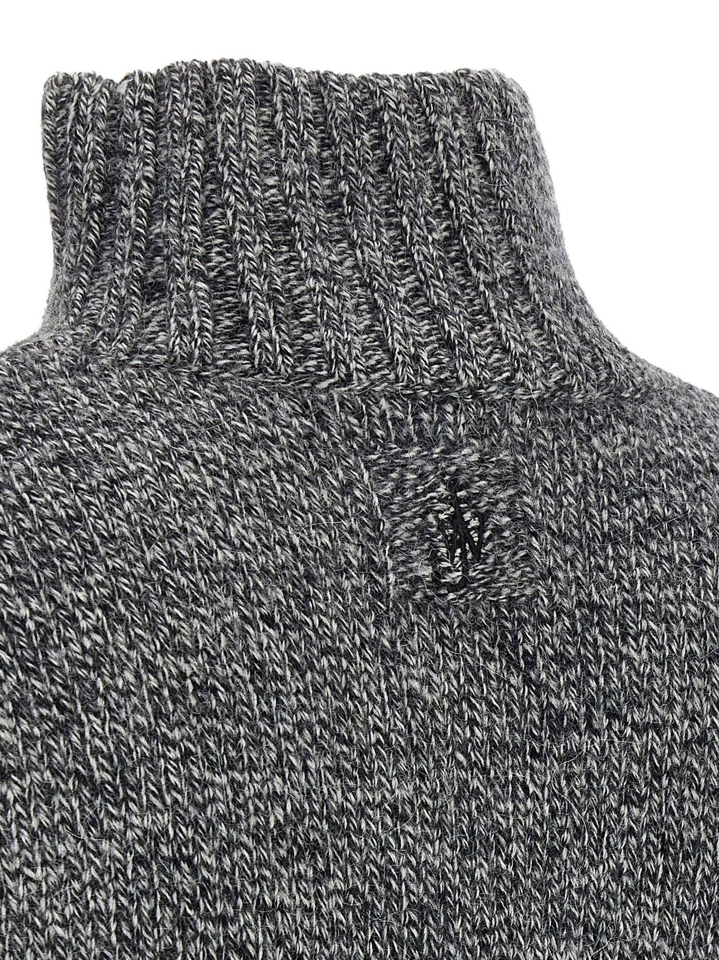 J.w.anderson Leather Patch Pocket Sweater