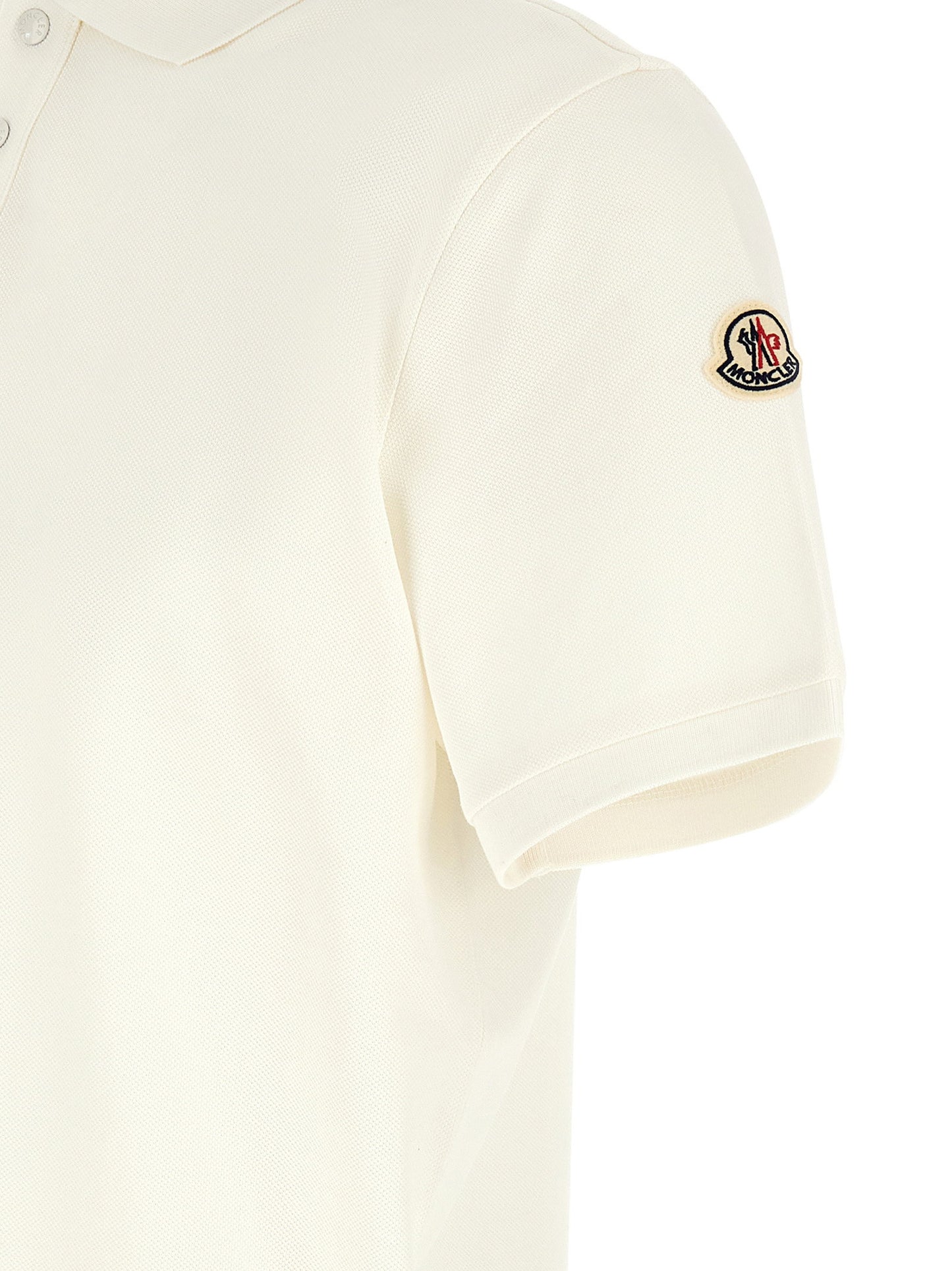 Moncler Logo Patch Polo Shirt