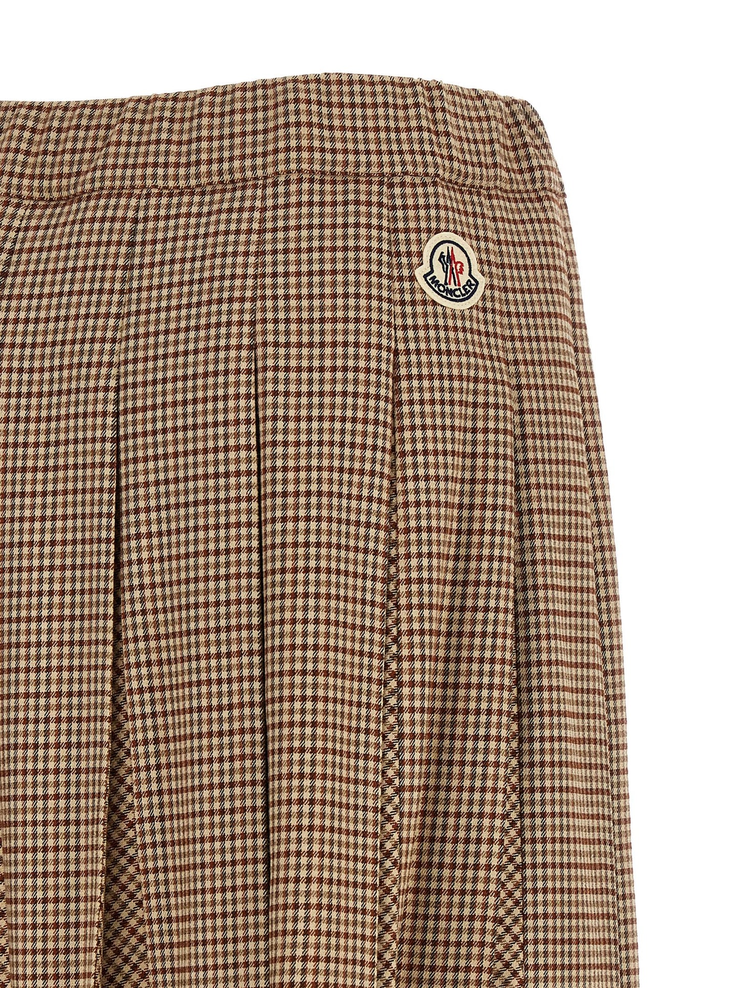 Moncler Pleated Midi Skirt