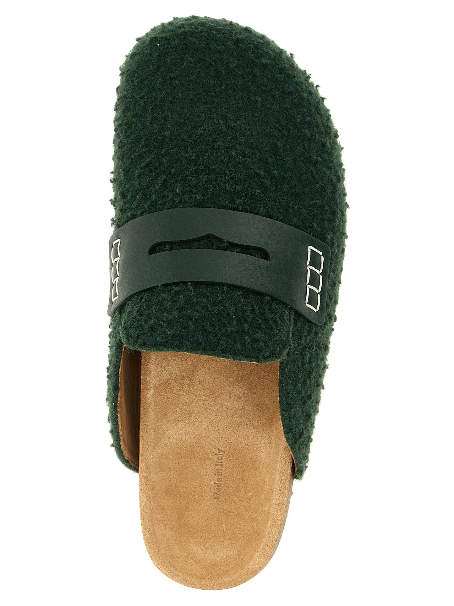 J.w.anderson Felt Loafer Mules