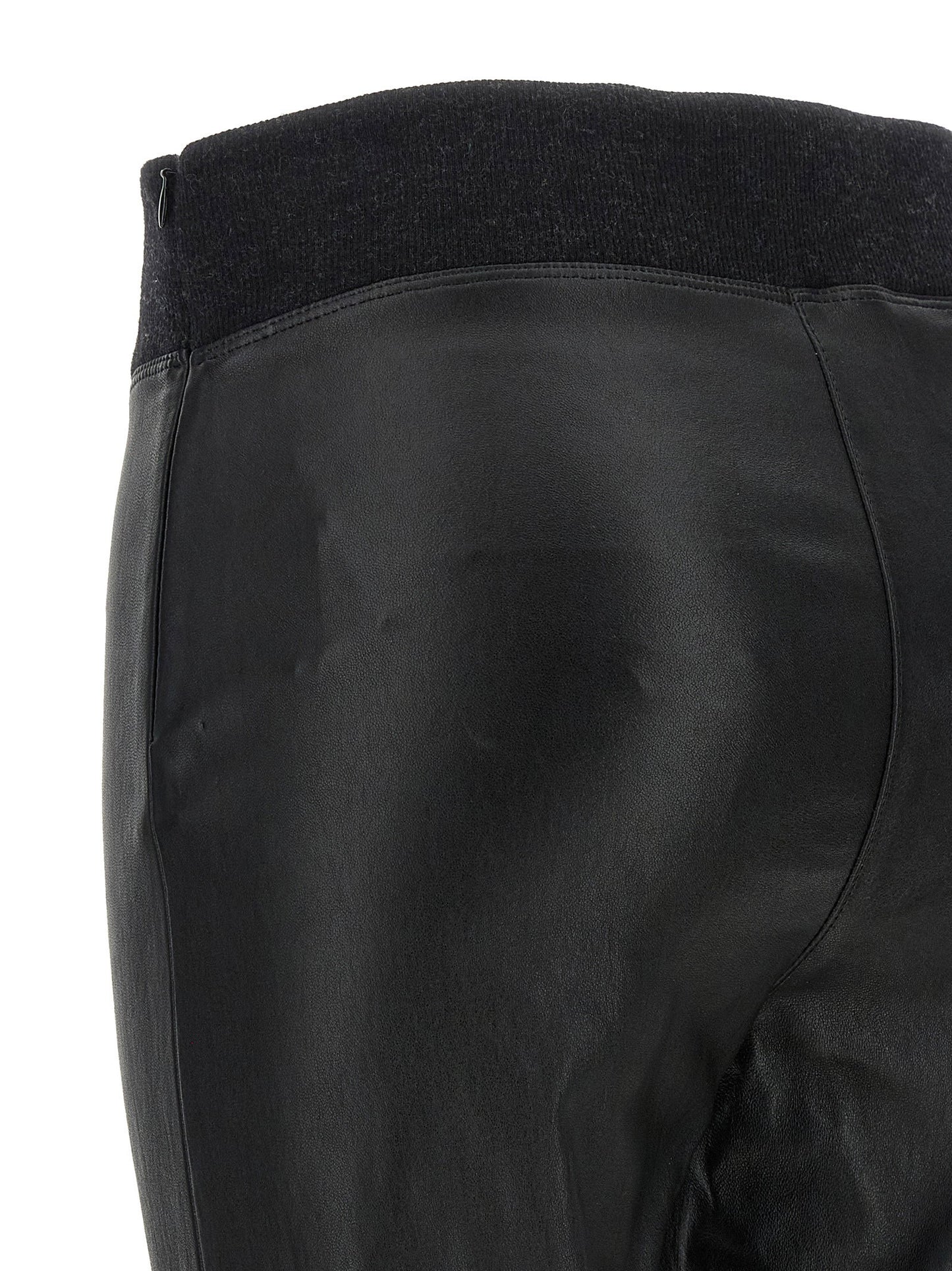 Brunello Cucinelli Stretch Nappa Leather Leggings