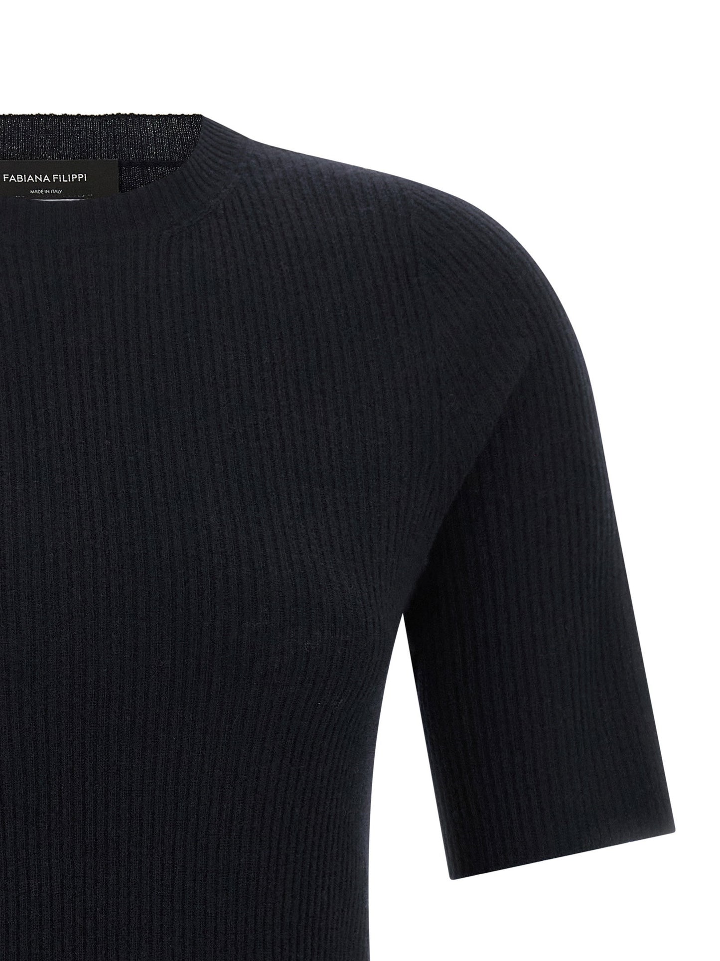 Fabiana Filippi Ribbed Knit T-shirt