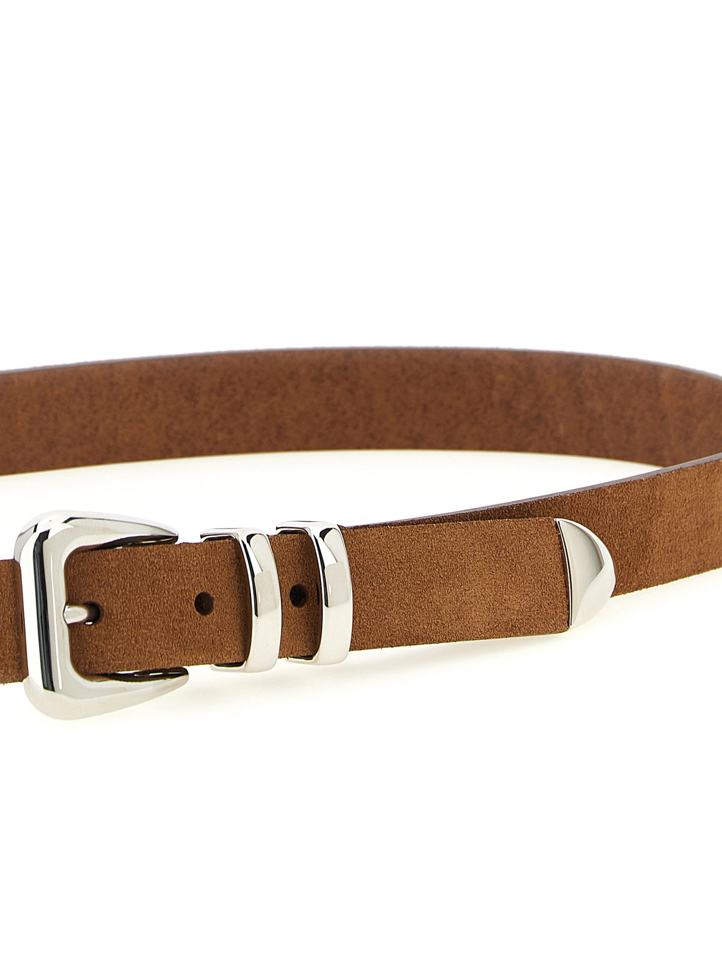 Brunello Cucinelli Metal Toe Cap Belt