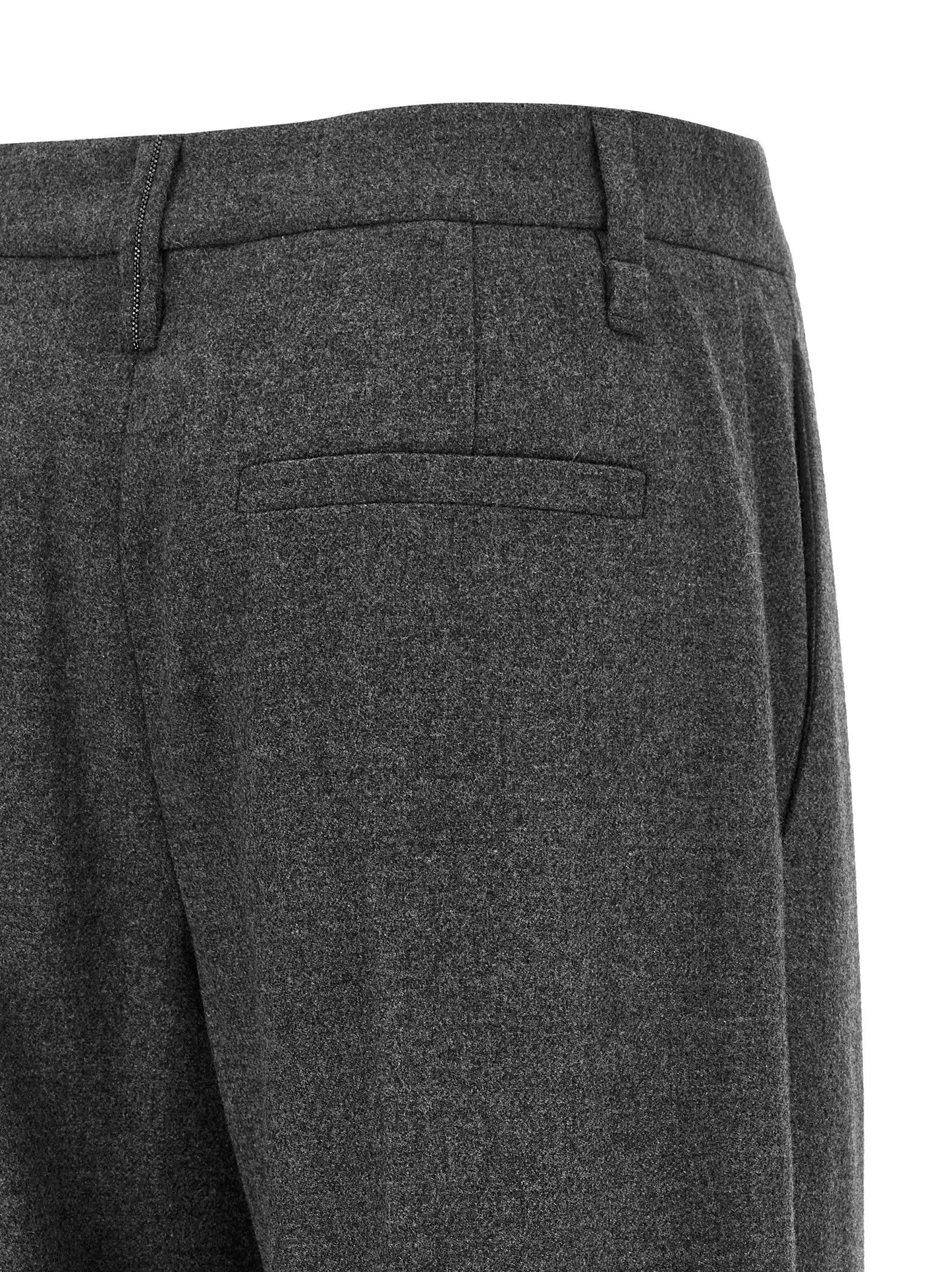 Brunello Cucinelli Wool And Cashmere Pants