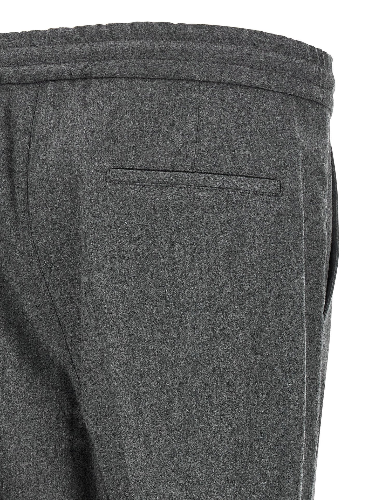 Brunello Cucinelli Wool Flannel Pants