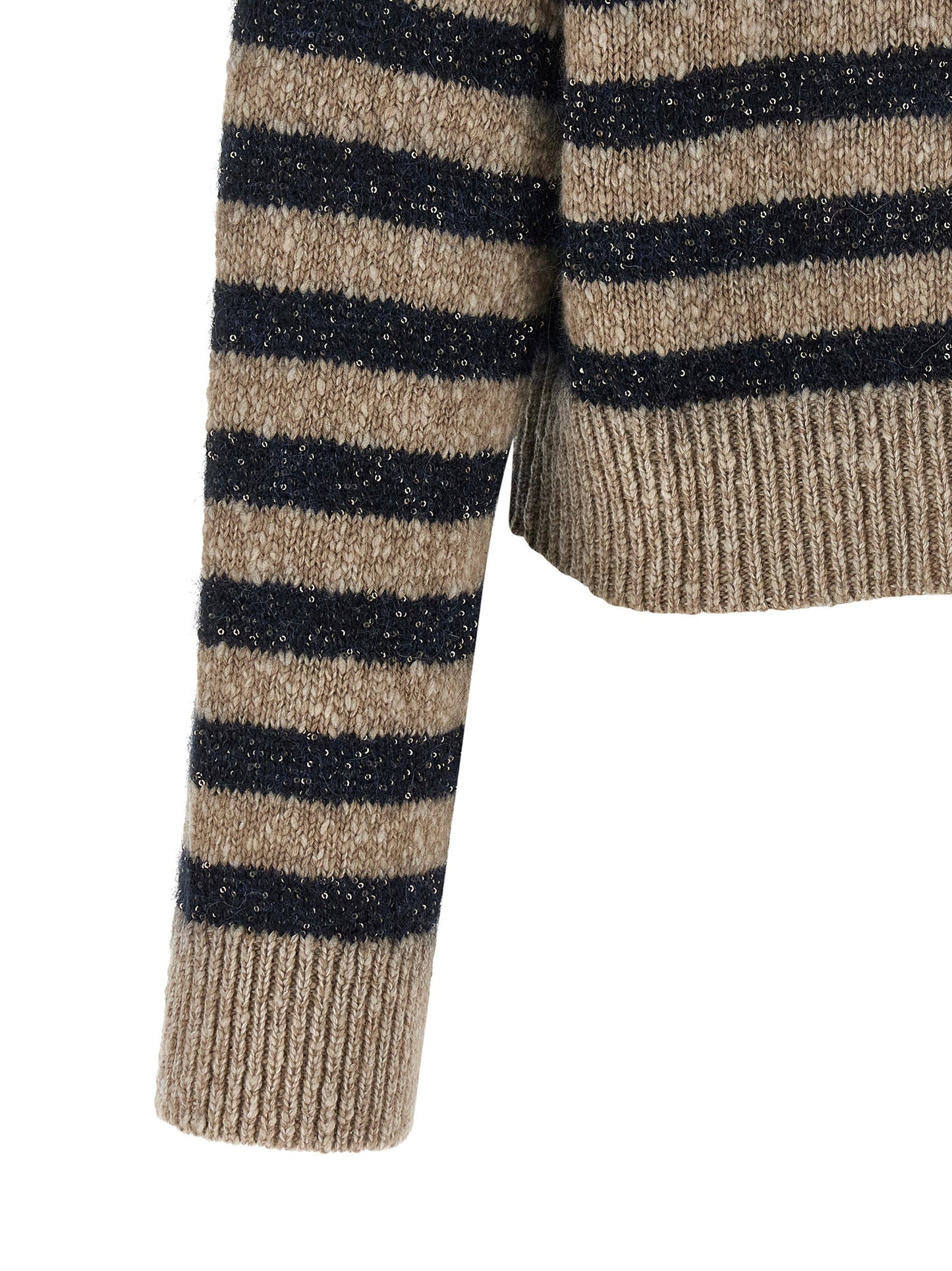 Brunello Cucinelli Dazzling Stripes Sweater