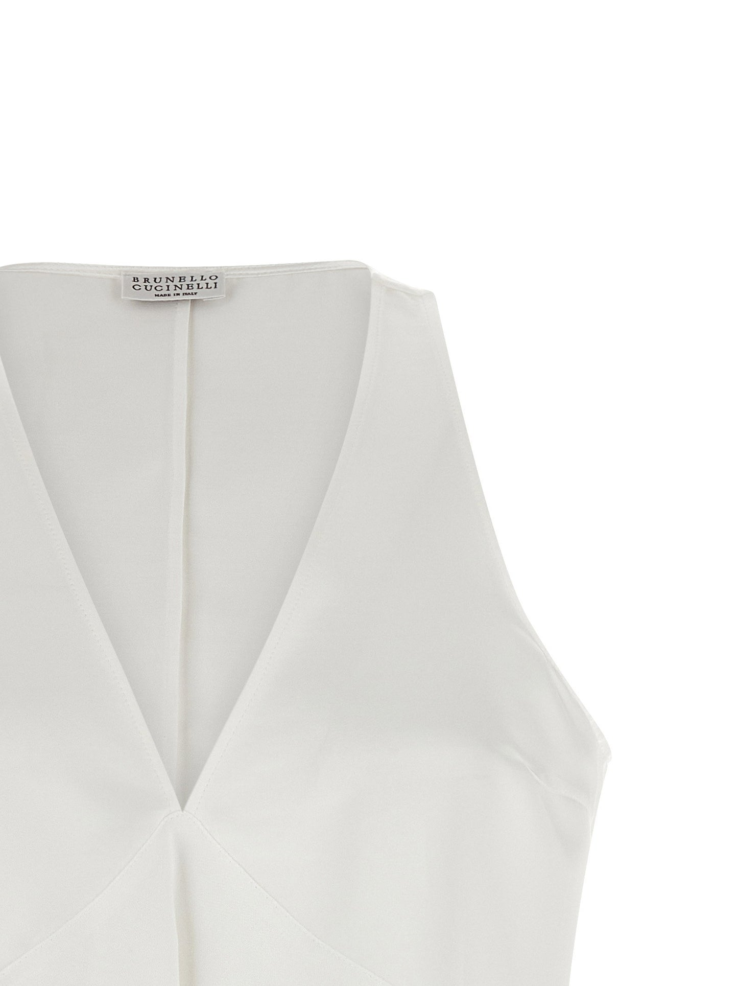 Brunello Cucinelli Top Twill Fluid