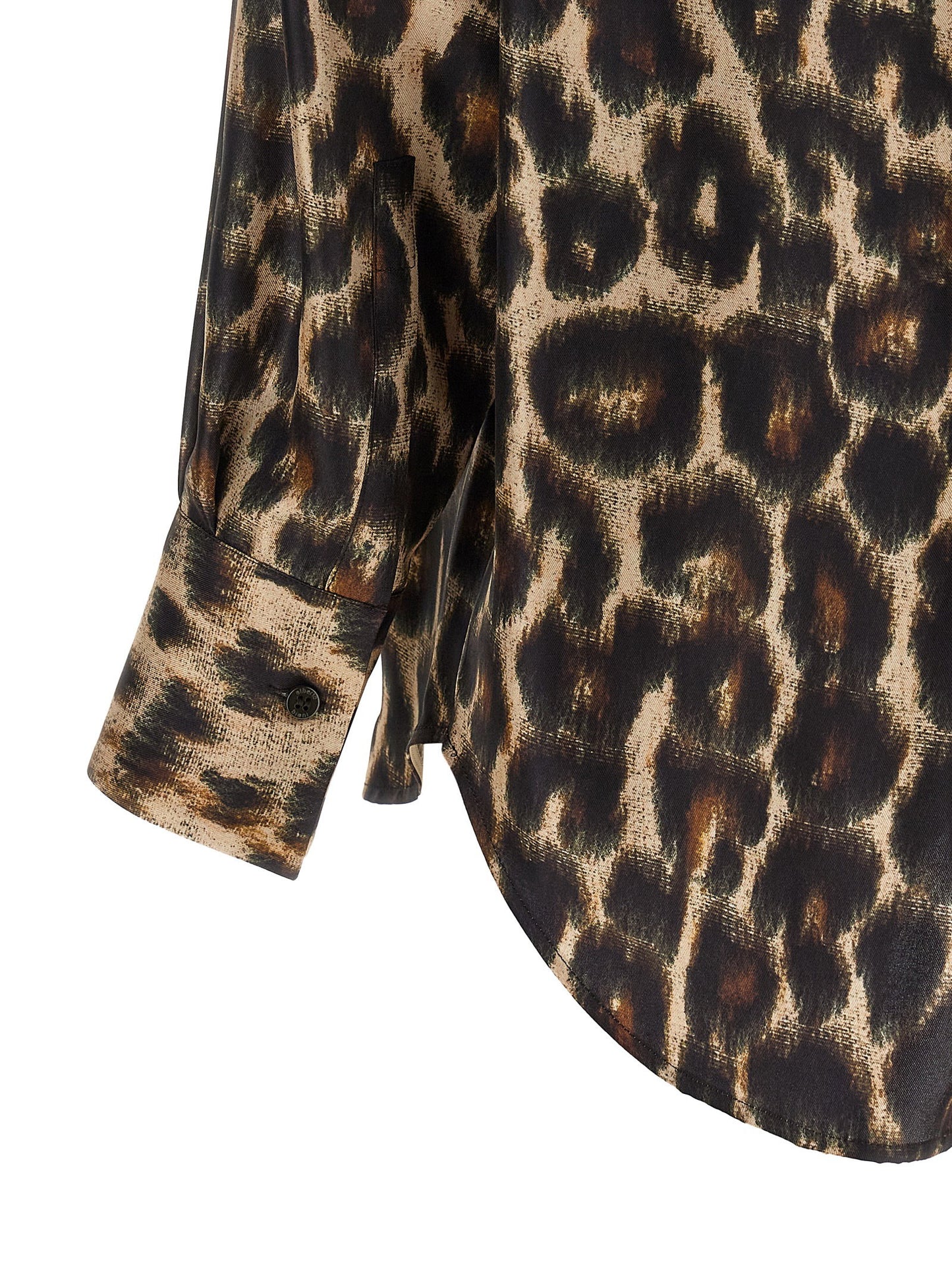 Alberto Biani Jaguar Print Shirt