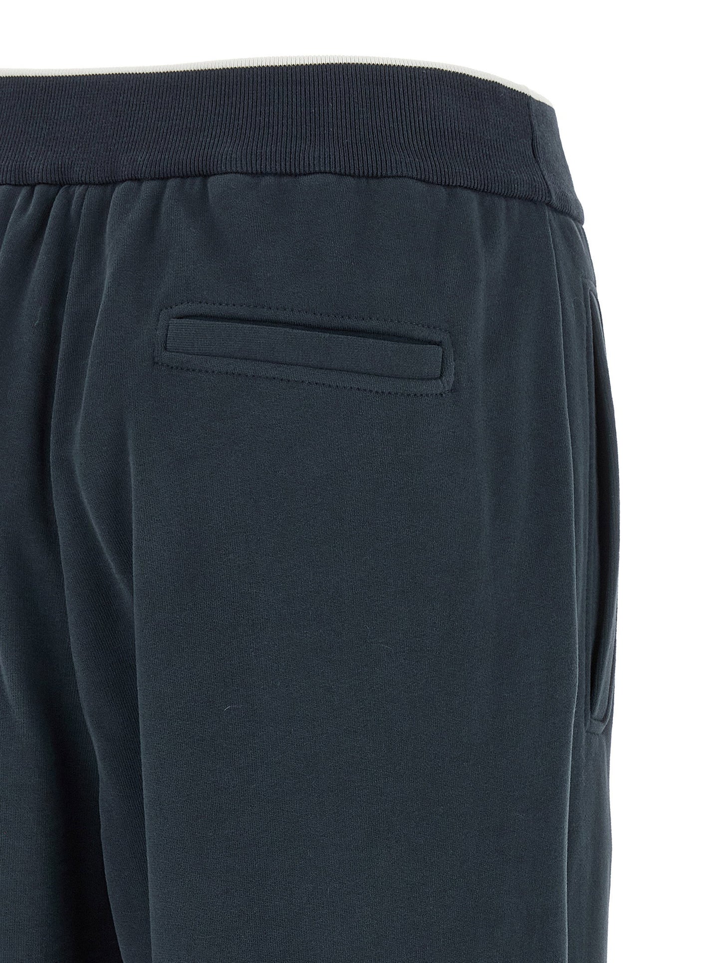 Brunello Cucinelli Joggers With Frontal Stitching Detail