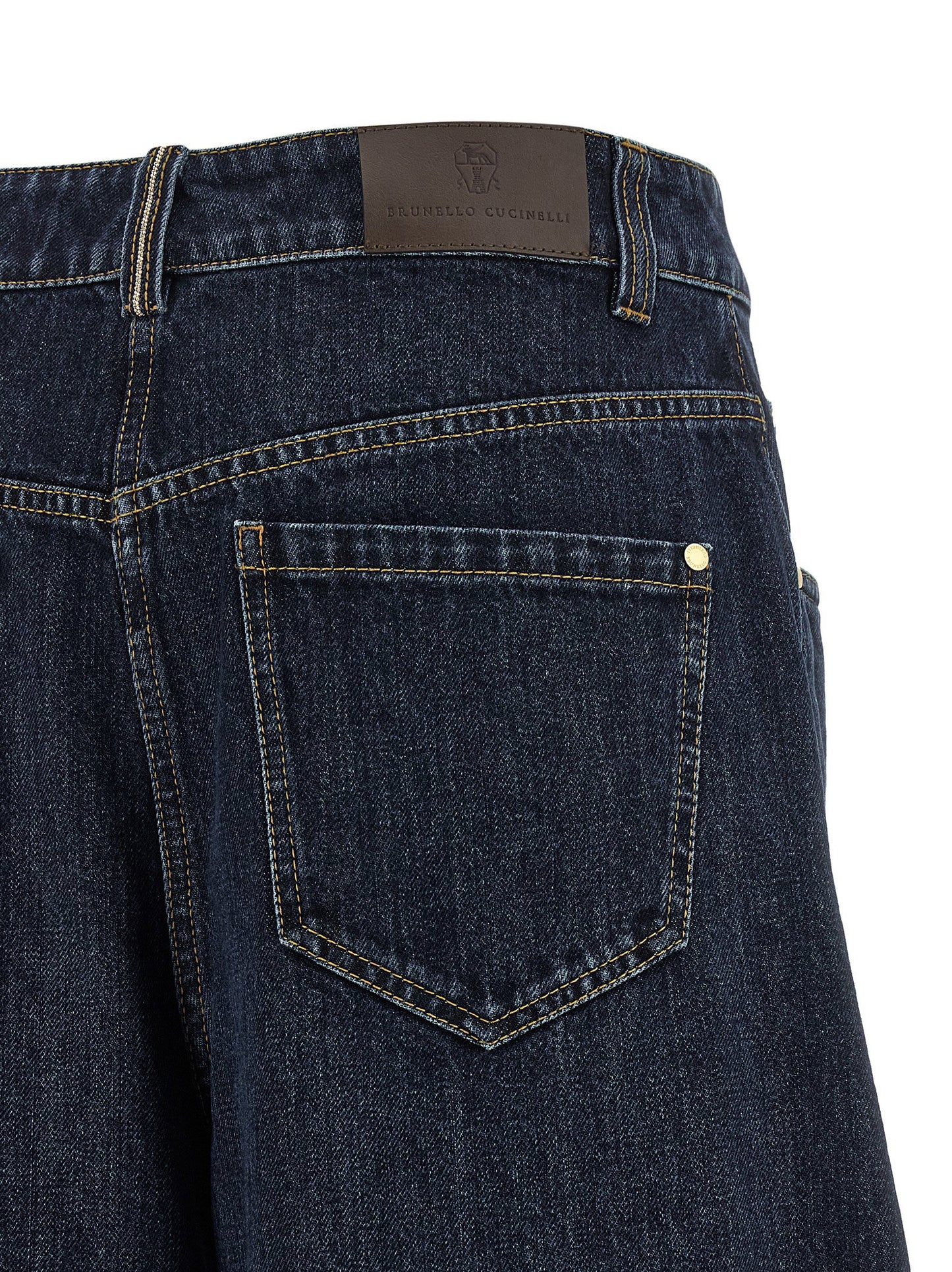 Brunello Cucinelli The Wide Barrel Jeans