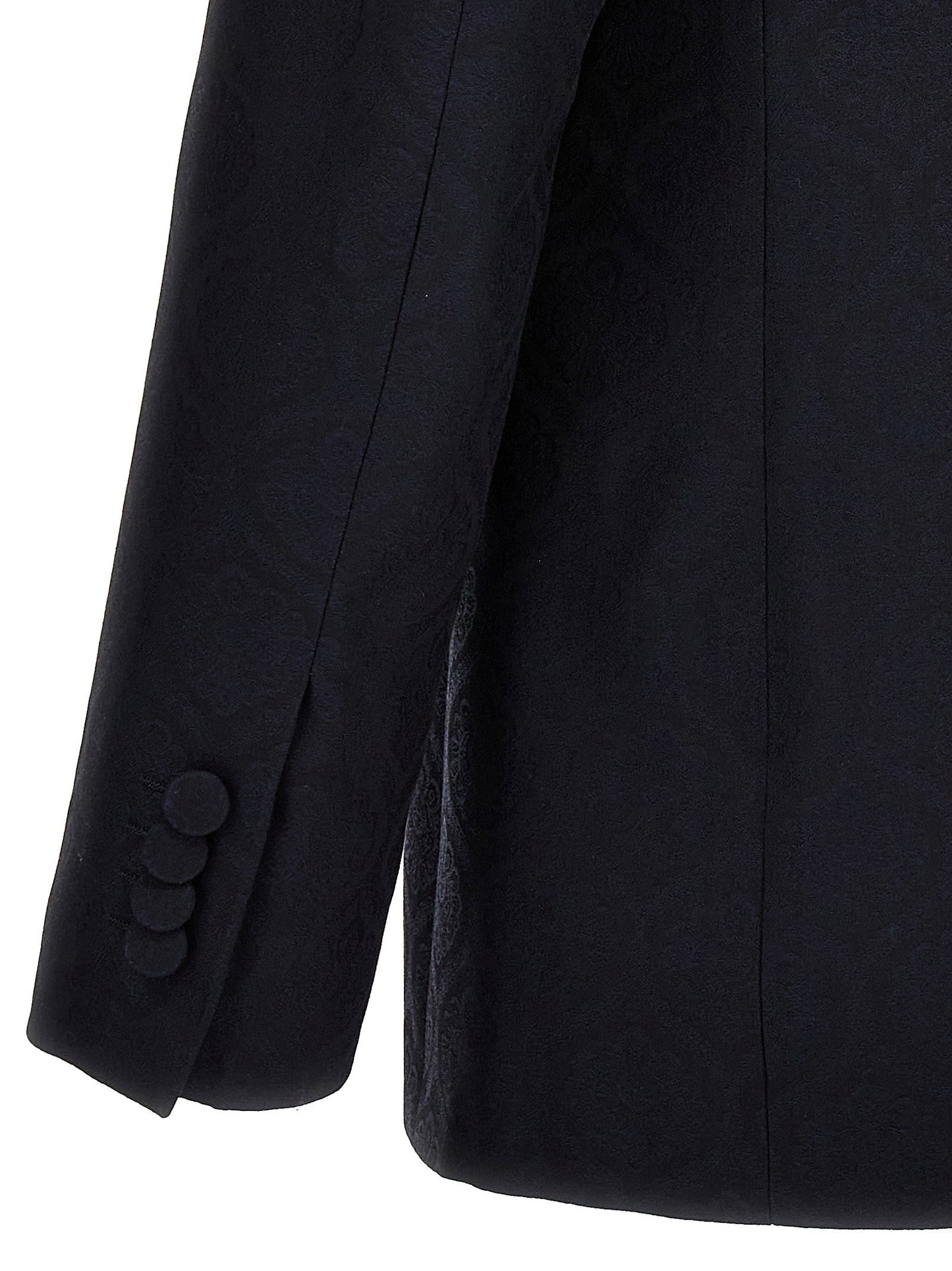 Etro Single-breasted Jacquard Blazer