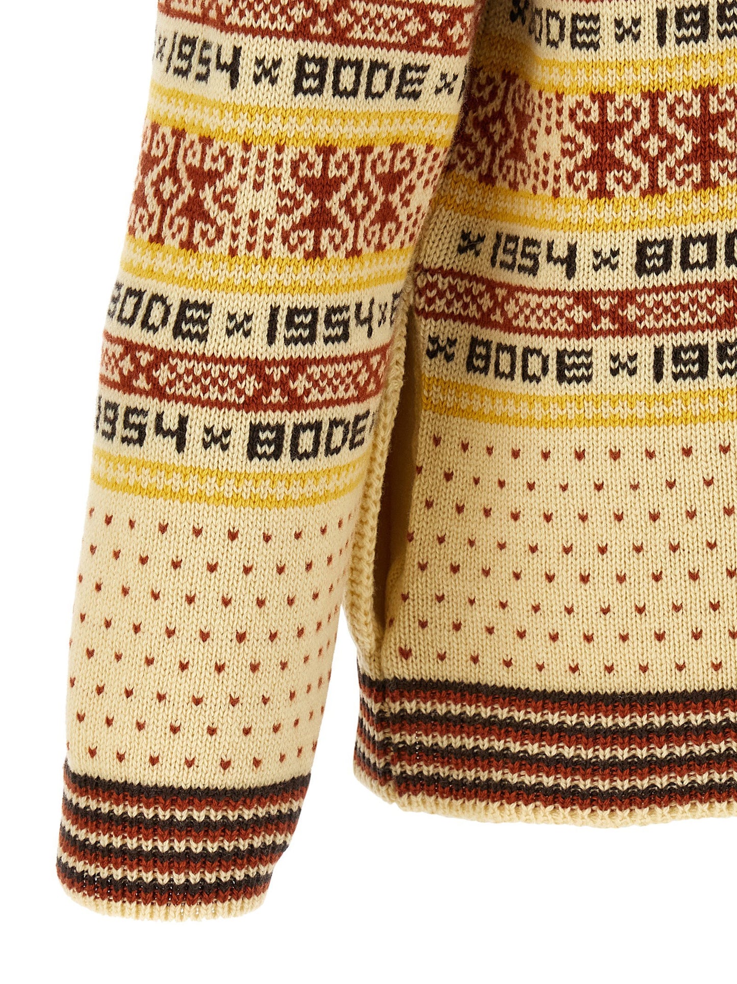 Bode Marzipan Cardigan