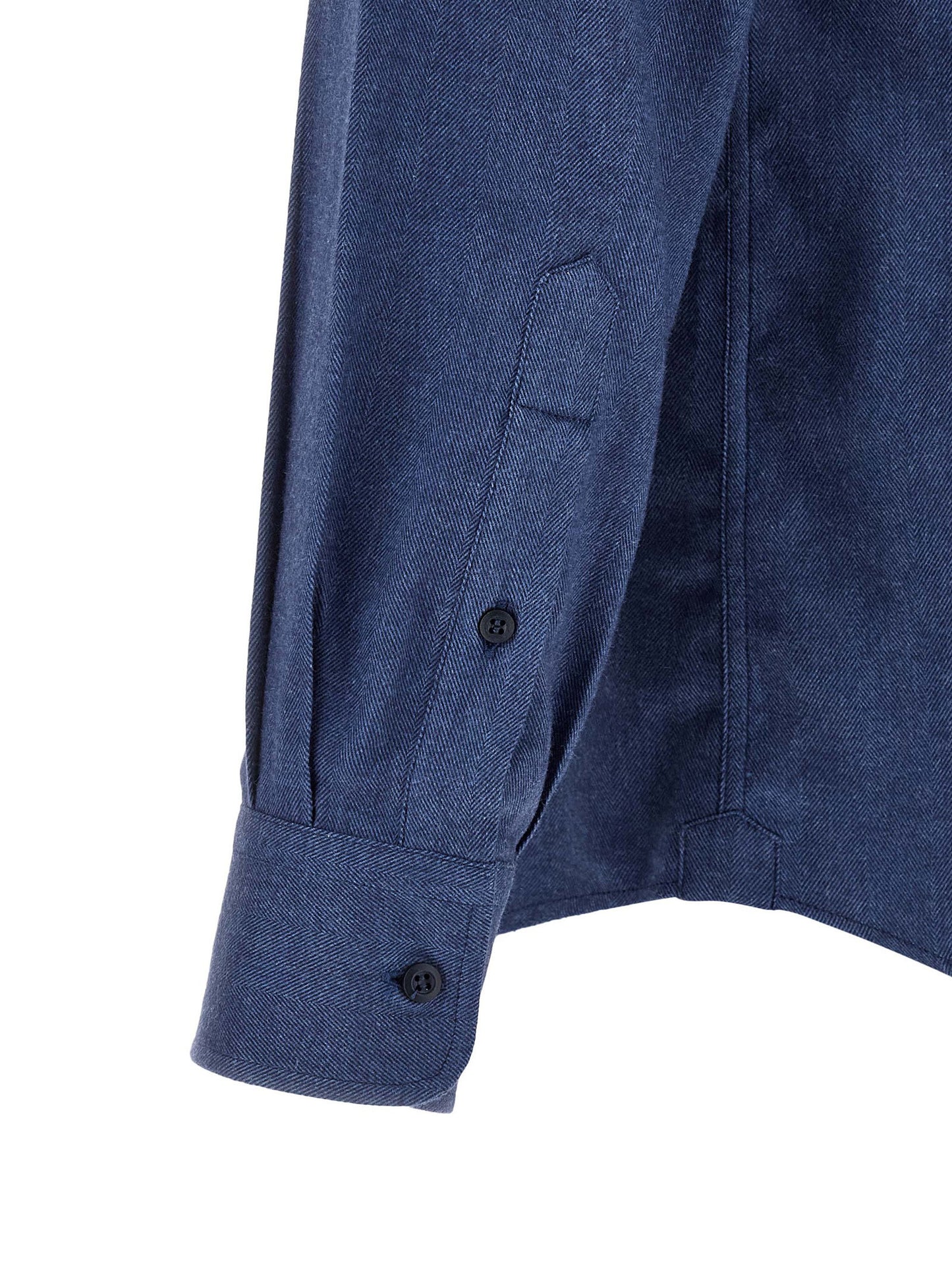 Brunello Cucinelli Herringbone Shirt