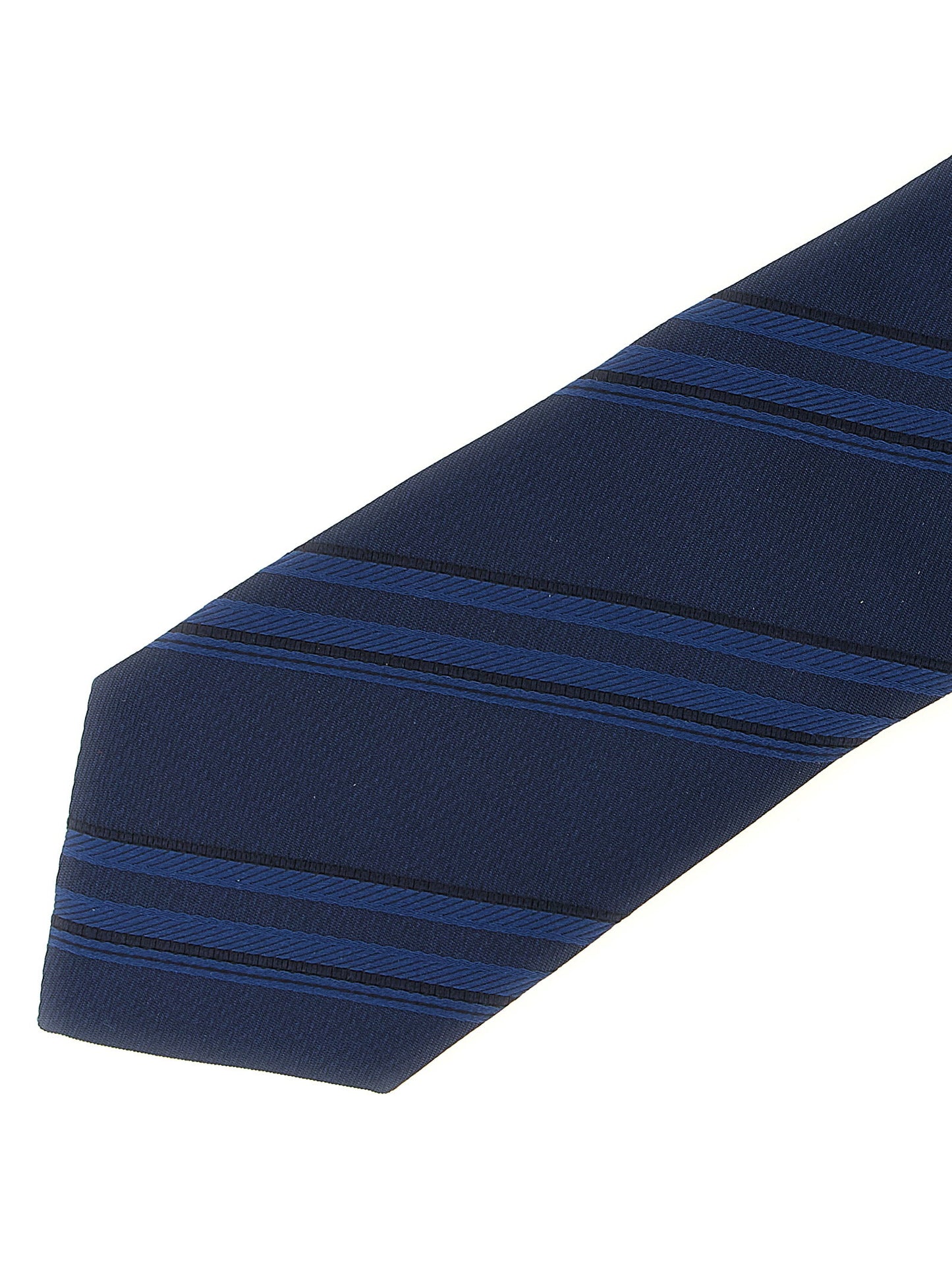 Brunello Cucinelli Operated Stripe Tie