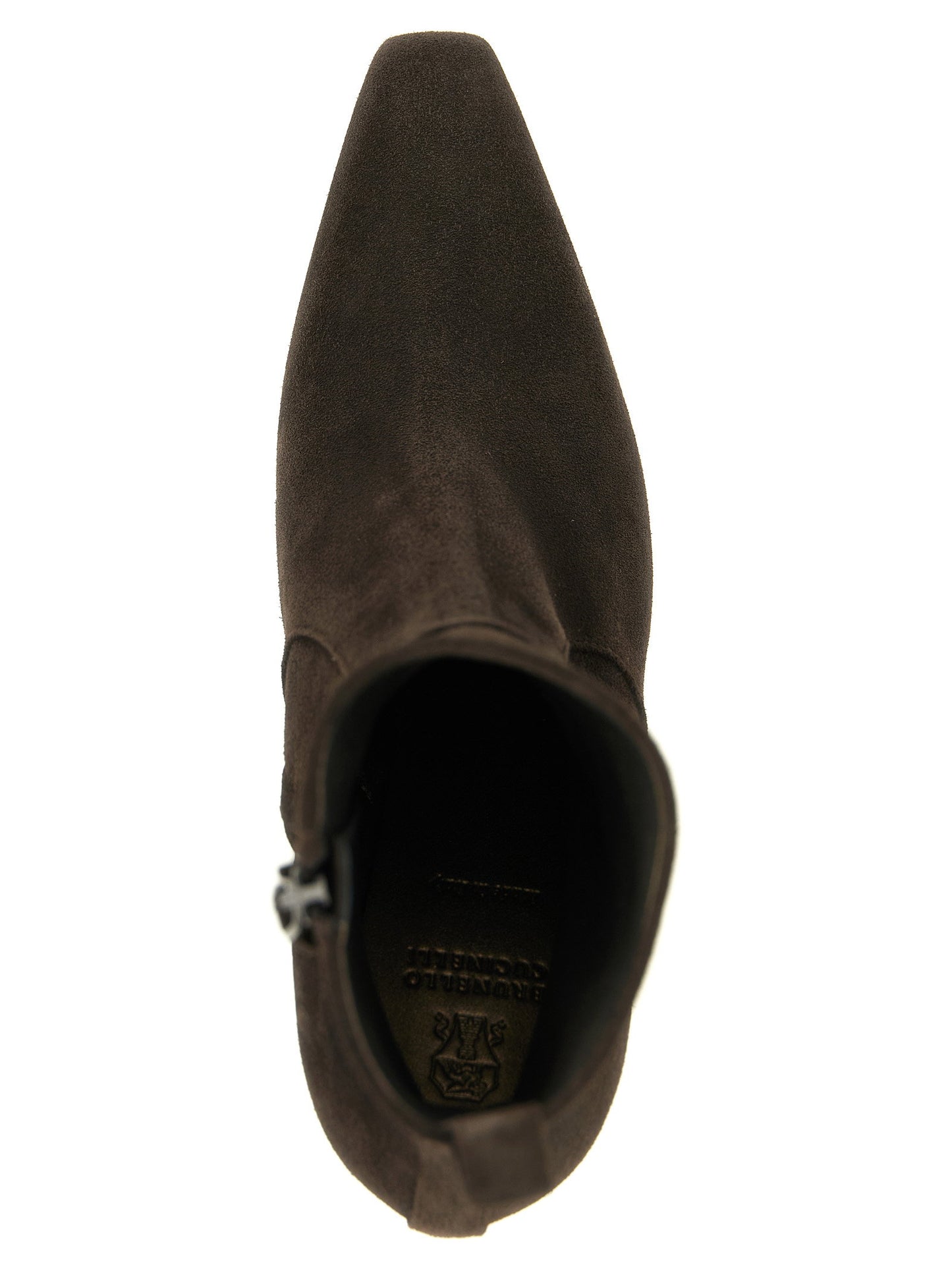 Brunello Cucinelli Precious Heel Ankle Boots
