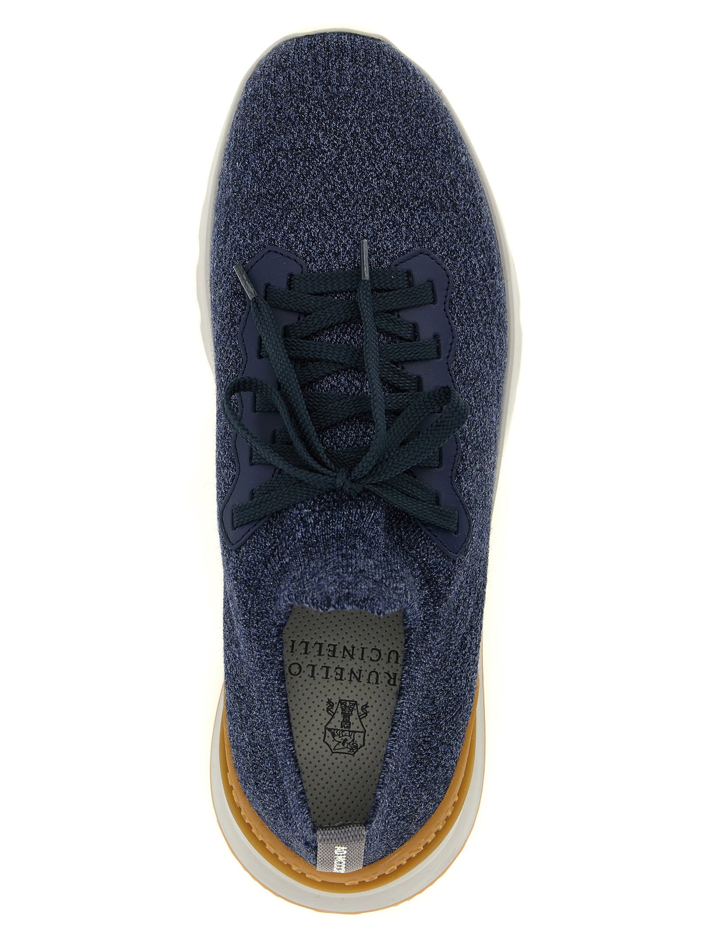 Brunello Cucinelli Jacquard Knit Sneakers
